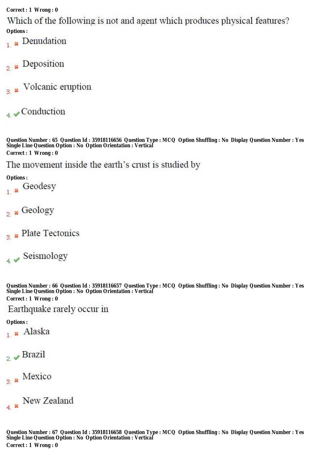TS CPGET 2018 PGD in Geographical Cartography (Shift 3) Question Paper with Answer Key - Page 24