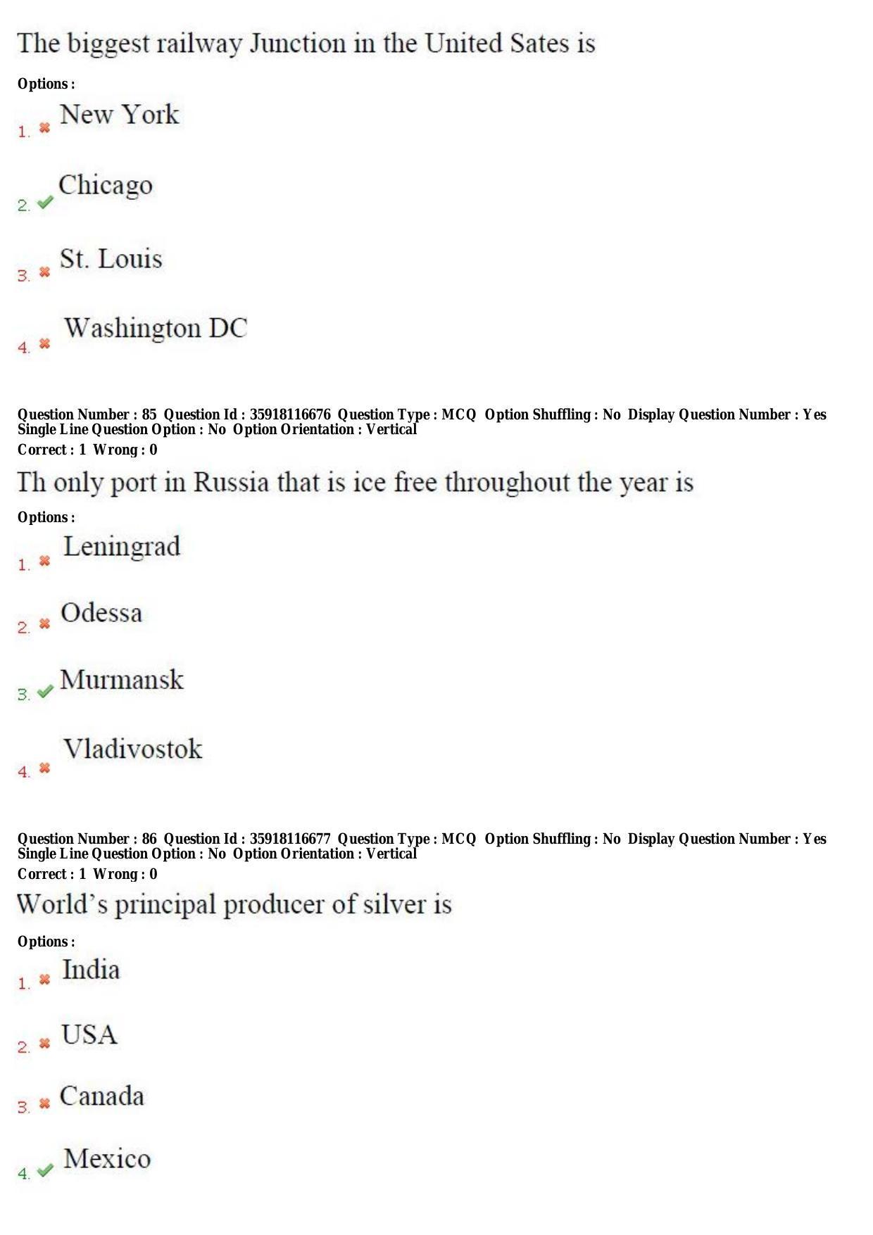 TS CPGET 2018 PGD in Geographical Cartography (Shift 3) Question Paper with Answer Key - Page 31