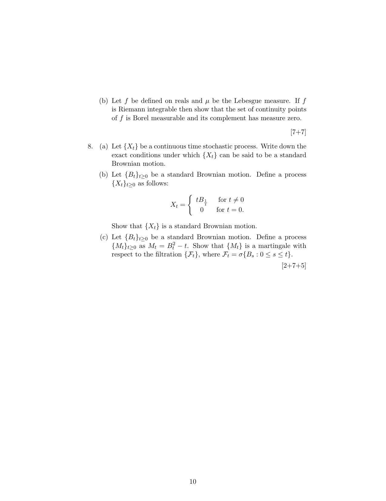 ISI Admission Test JRF in Physics and Applied Mathematics PHB 2019 Sample Paper - Page 10