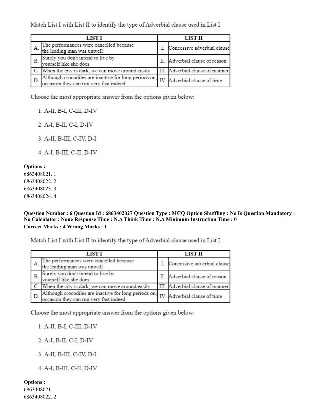 CUET PG 2023: ACQP21 – Shukla Yajurveda (BHU) (Eng.)-Shift 2 (05-06-2023) Question Paper - Page 13