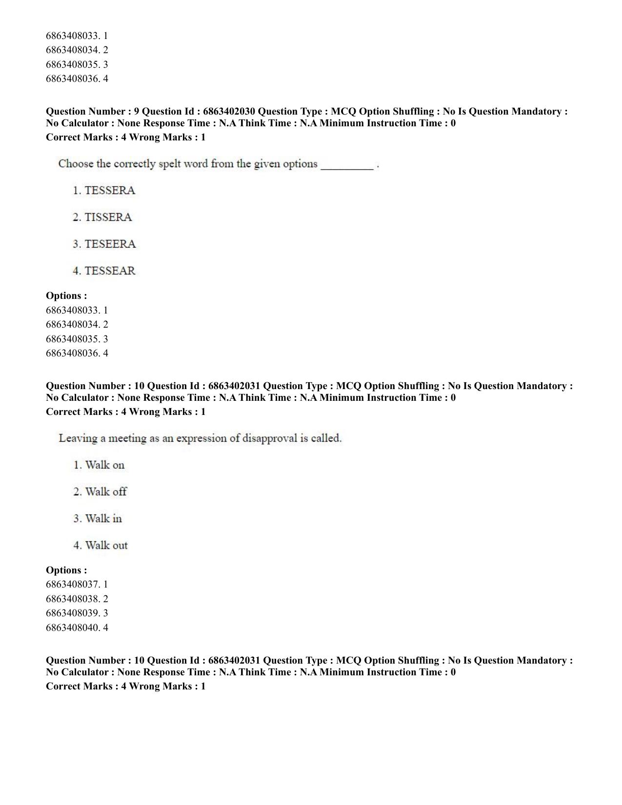 CUET PG 2023: ACQP21 – Shukla Yajurveda (BHU) (Eng.)-Shift 2 (05-06-2023) Question Paper - Page 18