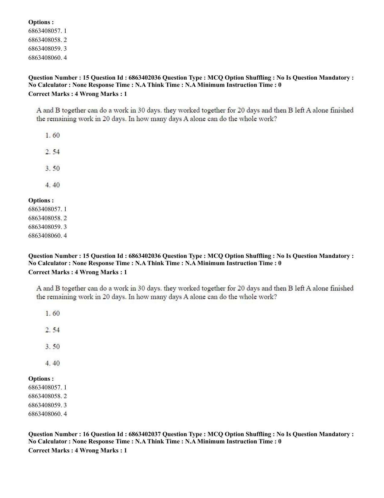 CUET PG 2023: ACQP21 – Shukla Yajurveda (BHU) (Eng.)-Shift 2 (05-06-2023) Question Paper - Page 25