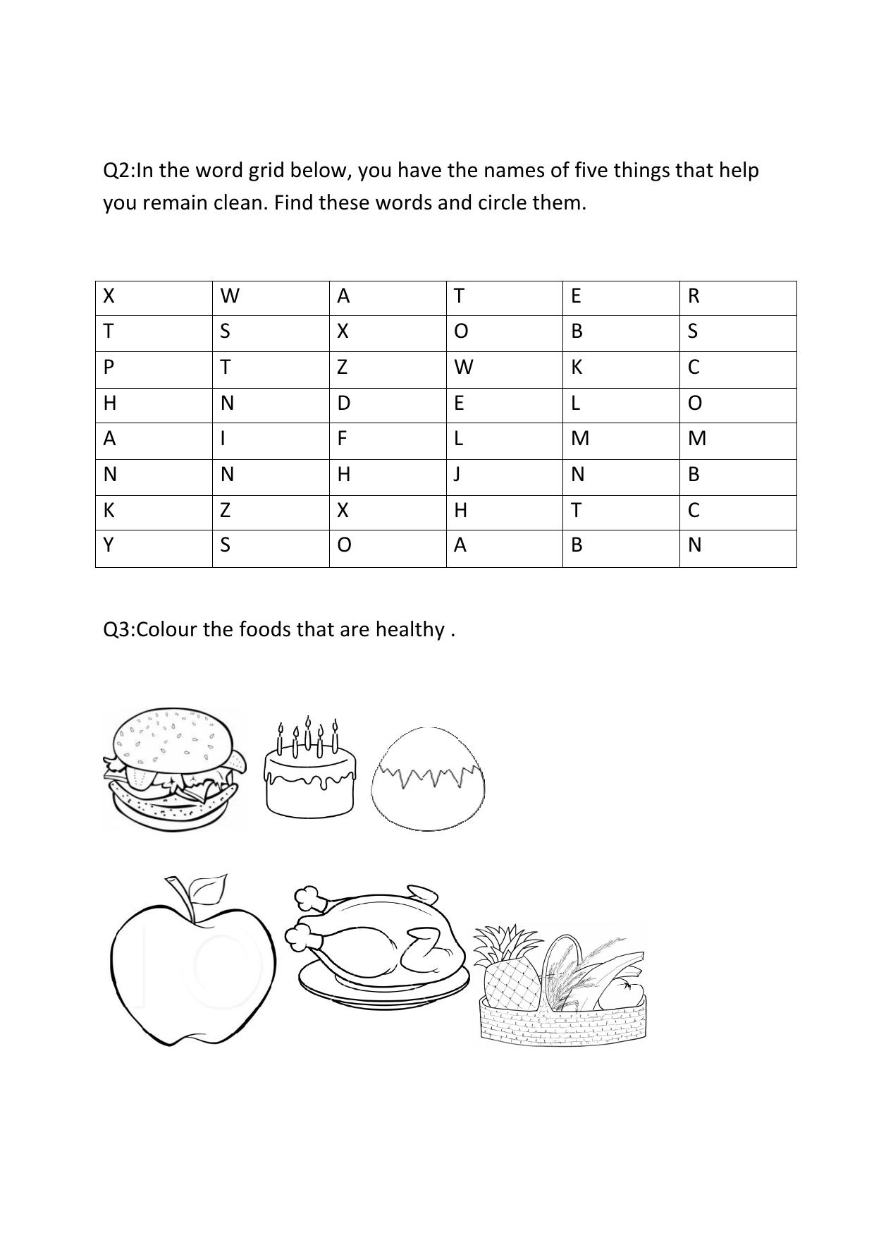 Worksheets for Class 1 Moral Science - Page 2
