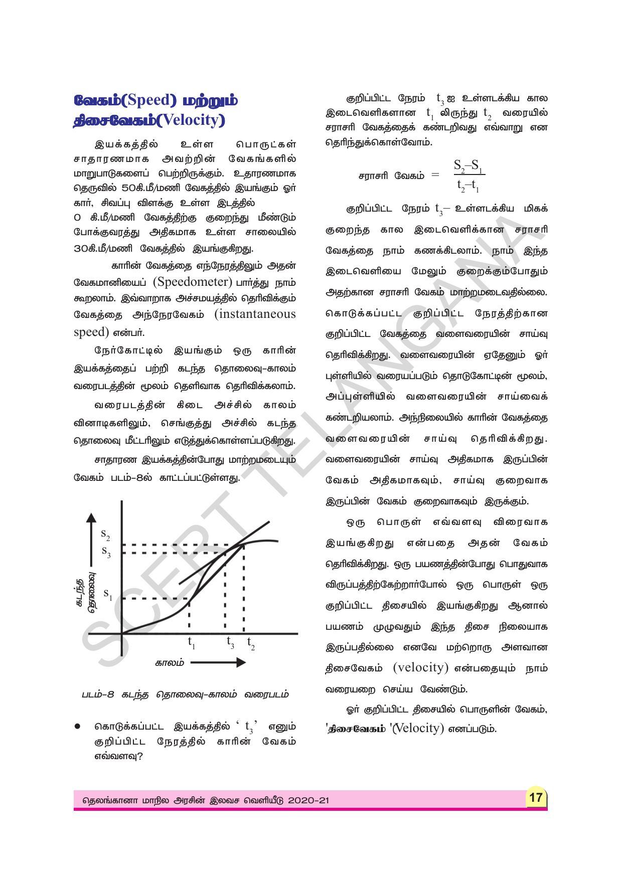 TS SCERT Class 9 Physical Science (Tamil Medium) Text Book - Page 29