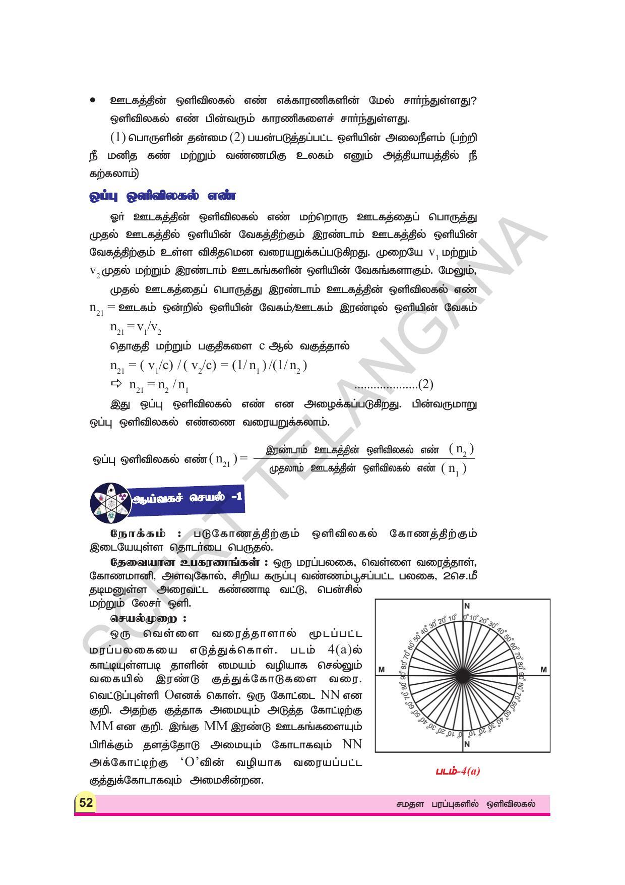 TS SCERT Class 9 Physical Science (Tamil Medium) Text Book - Page 64
