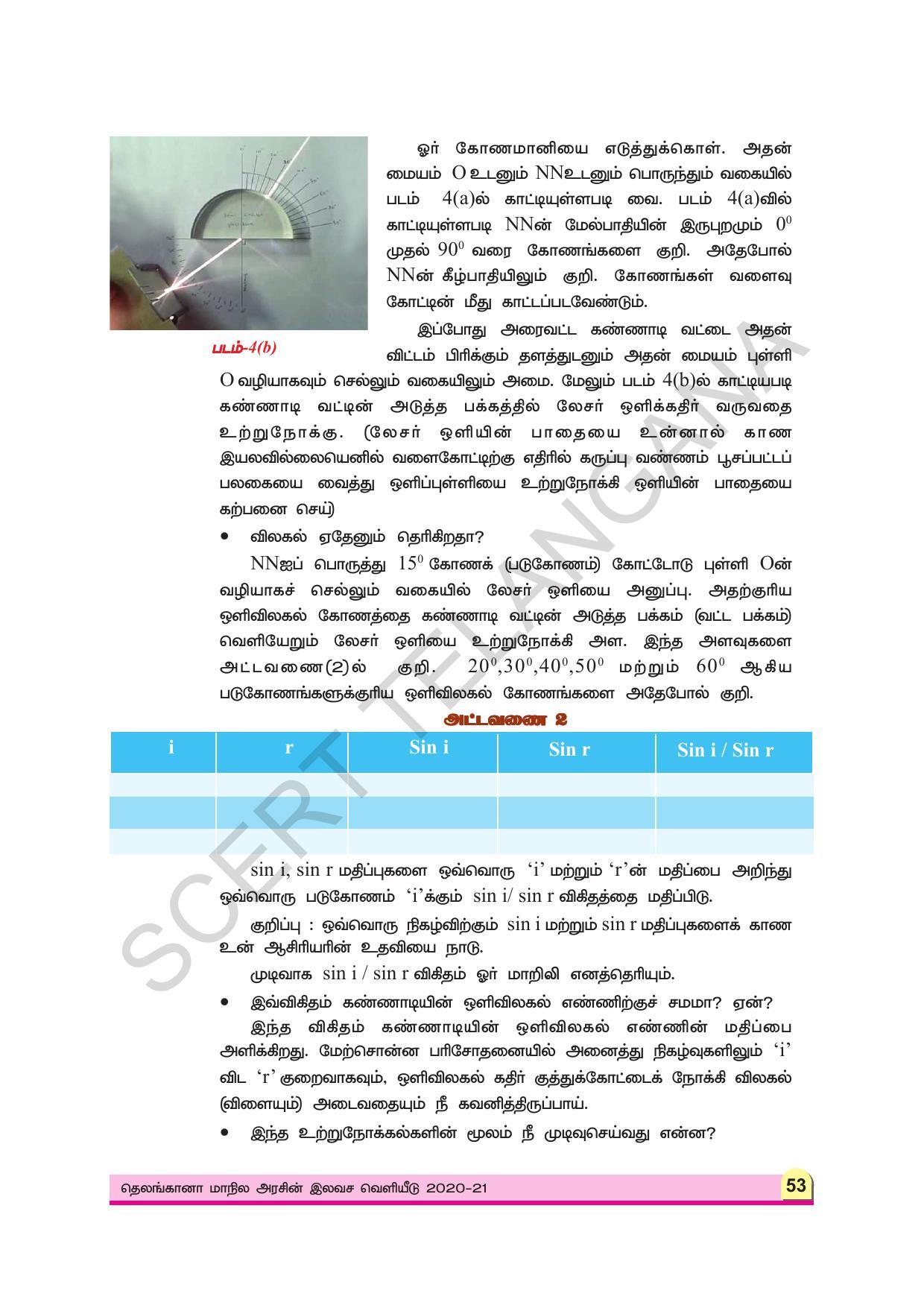 TS SCERT Class 9 Physical Science (Tamil Medium) Text Book - Page 65