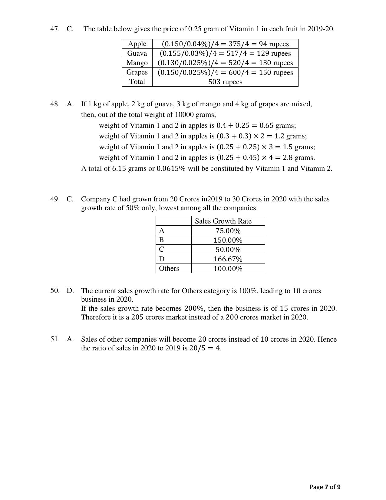 ACET  December 2021 Solution - Page 7