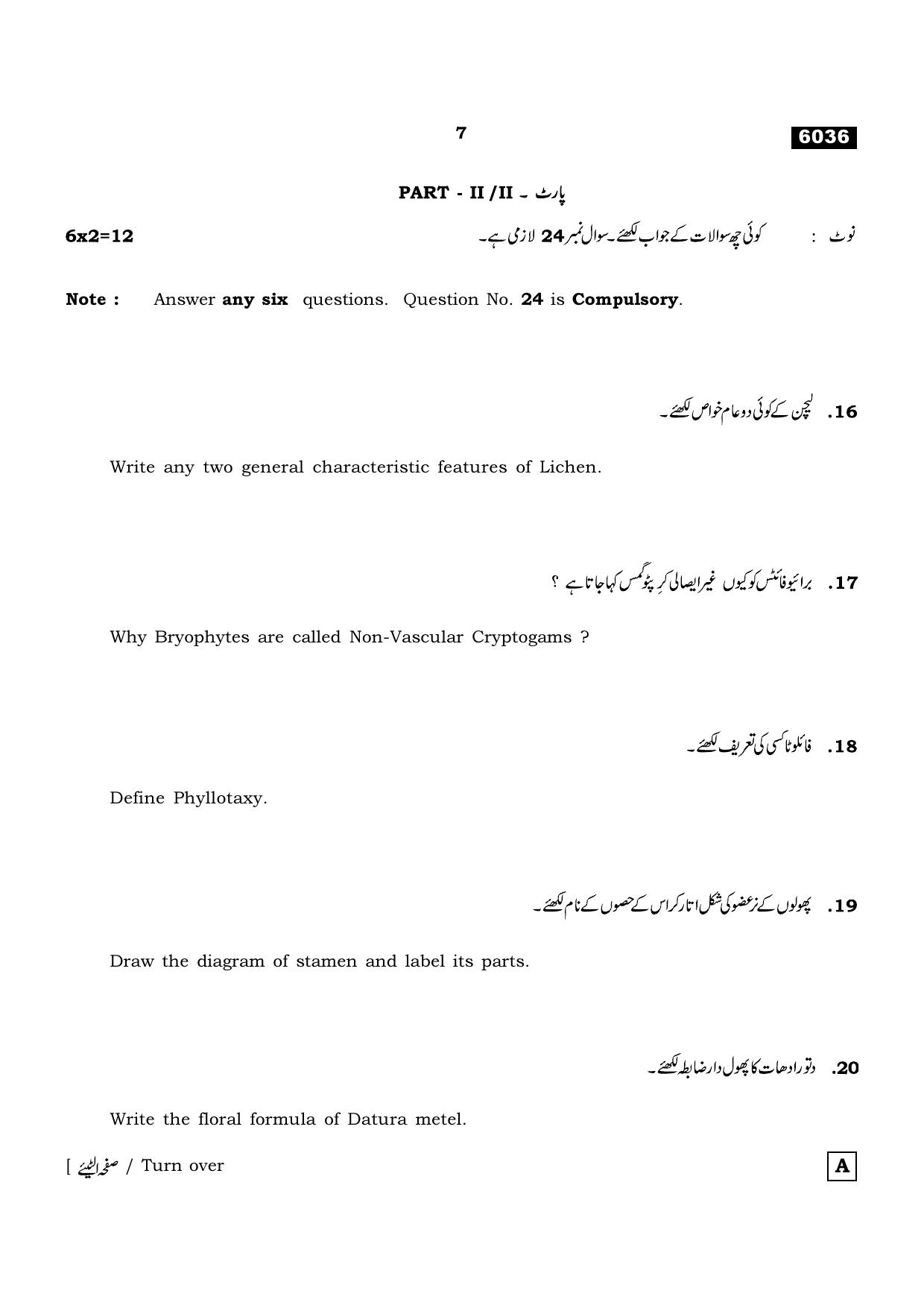 TN Class 11 2022 Question Papers (All Subjects) - Page 1014