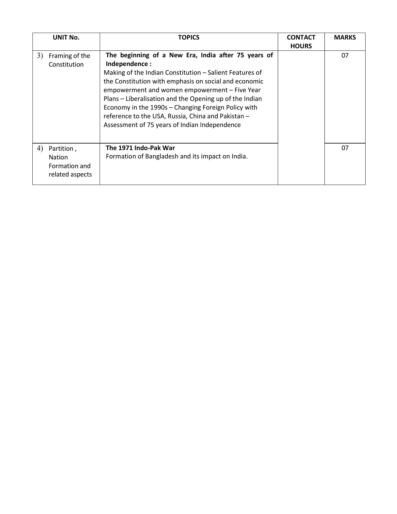 WBCHSE Class 11 & 12 Syllabus for History (HIST) (SET III) - Page 6