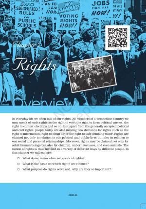 NCERT Book for Class 11 Political Science (Political Theory) Chapter 5 Rights