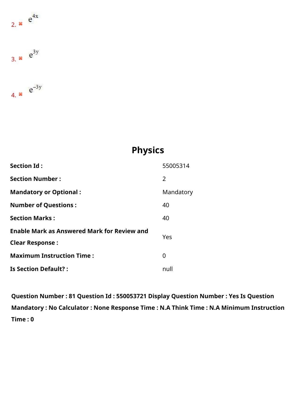 AP EAPCET 2023 - 16 May 2023 Forenoon - Master Engineering Question Paper With Preliminary Keys Shift 2 - Page 65