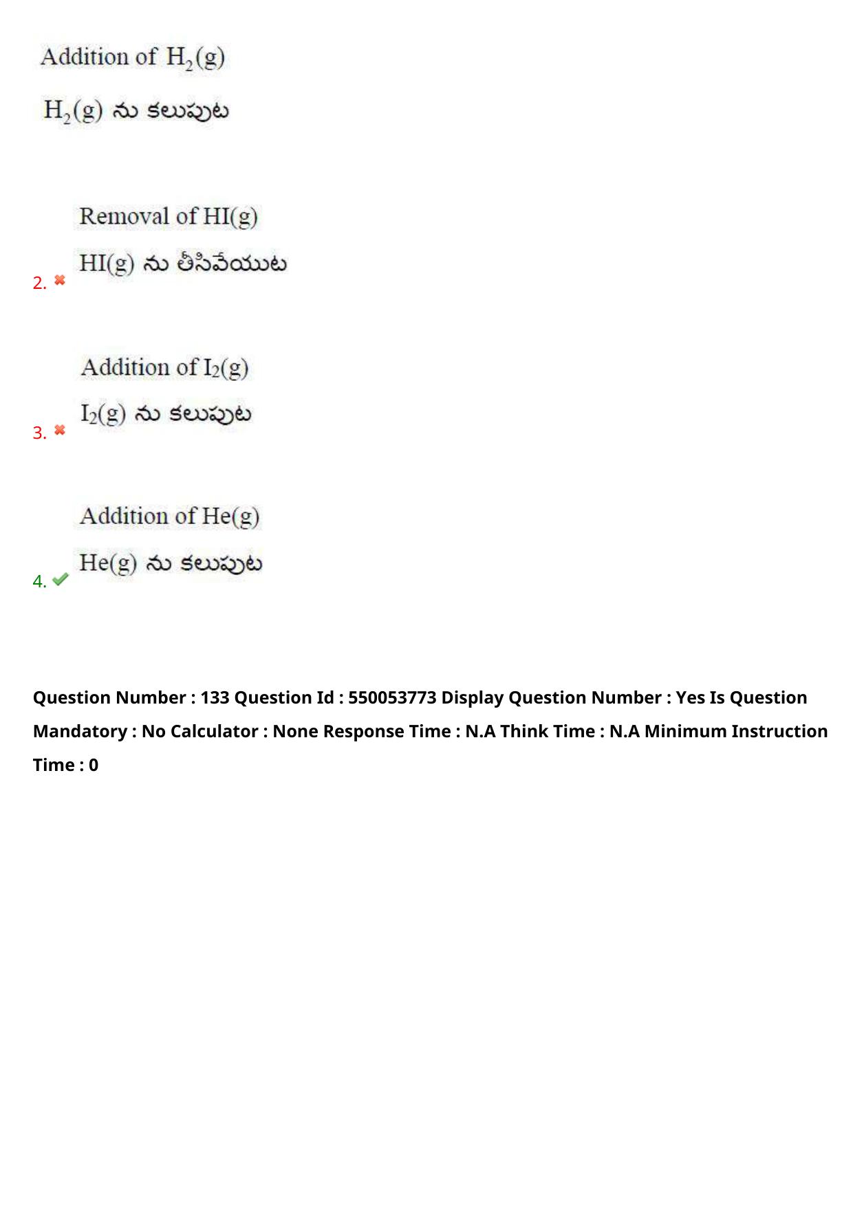 AP EAPCET 2023 - 16 May 2023 Forenoon - Master Engineering Question Paper With Preliminary Keys Shift 2 - Page 108