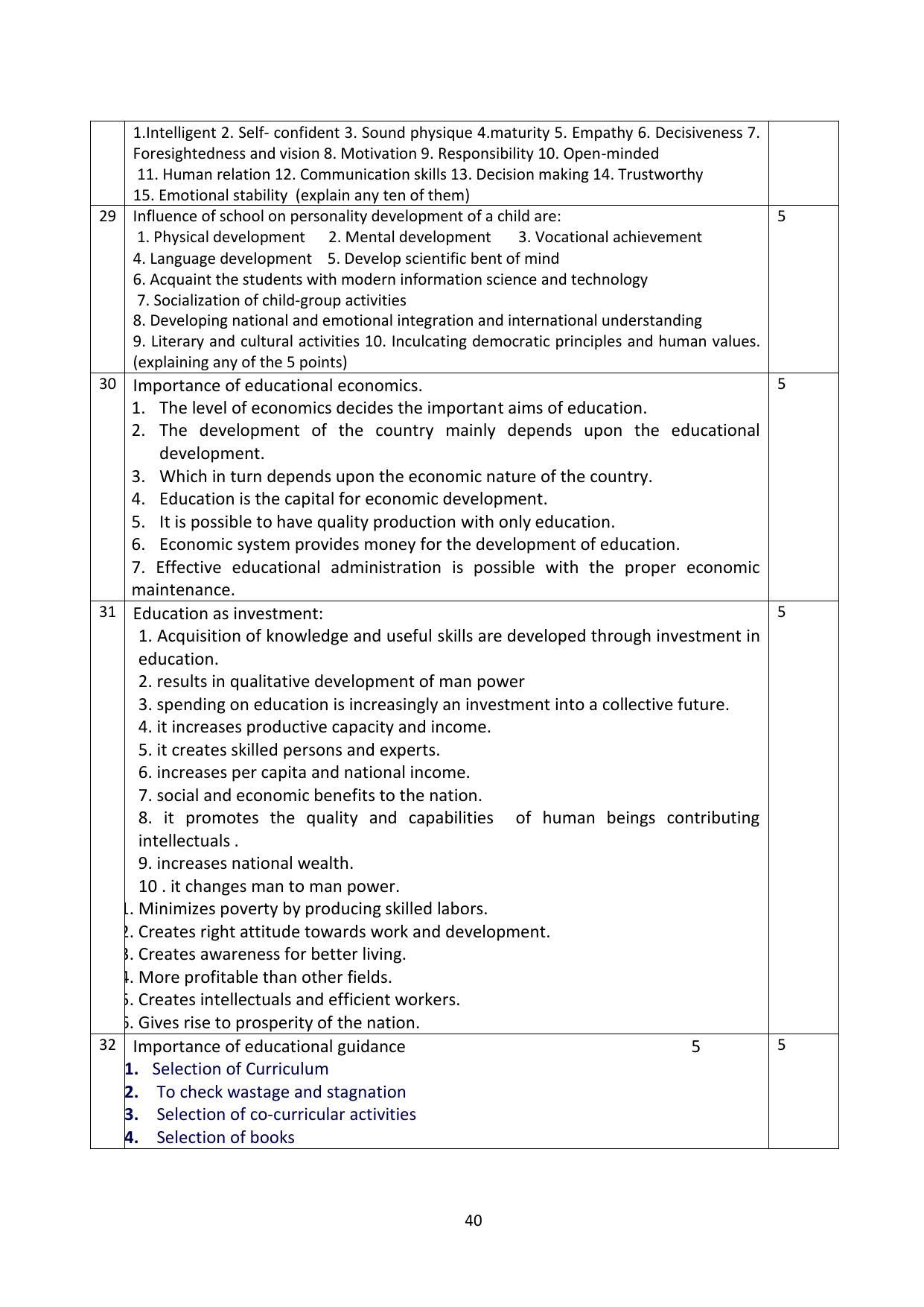 Karnataka 1st PUC Question Bank for Education - Page 40