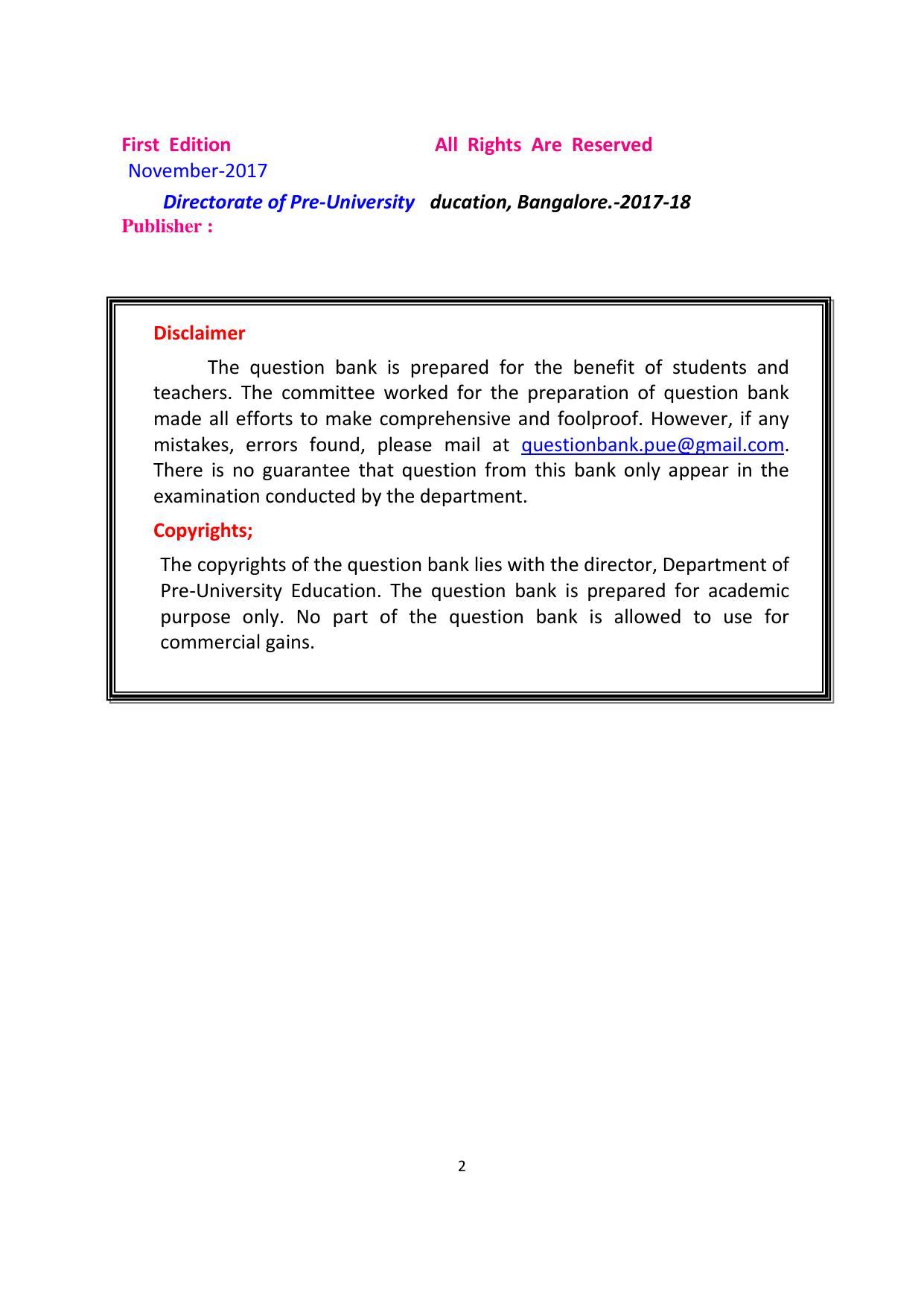Karnataka 1st PUC Question Bank for Education - Page 63