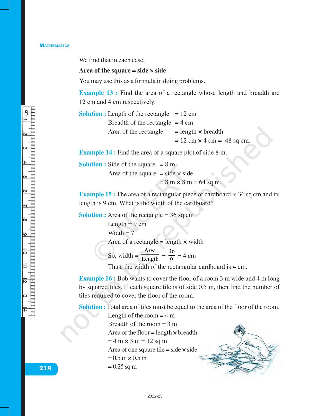 NCERT Book for Class 6 Maths: Chapter 10-Mensuration - Page 14