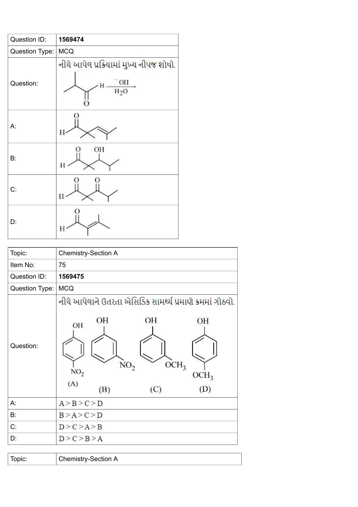 JEE Mains 2022: BTech Gujarati (Shift 2) 25-07-2022 Question Paper - Page 25