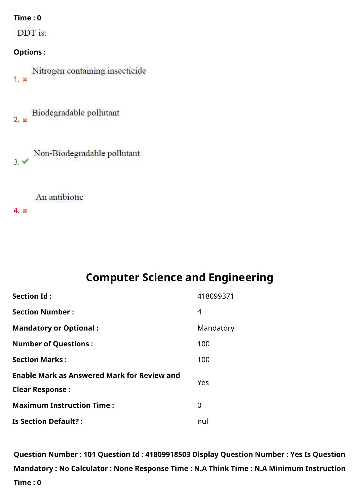 AP ECET 2023 Computer Science and Engineering Question Paper - Page 66