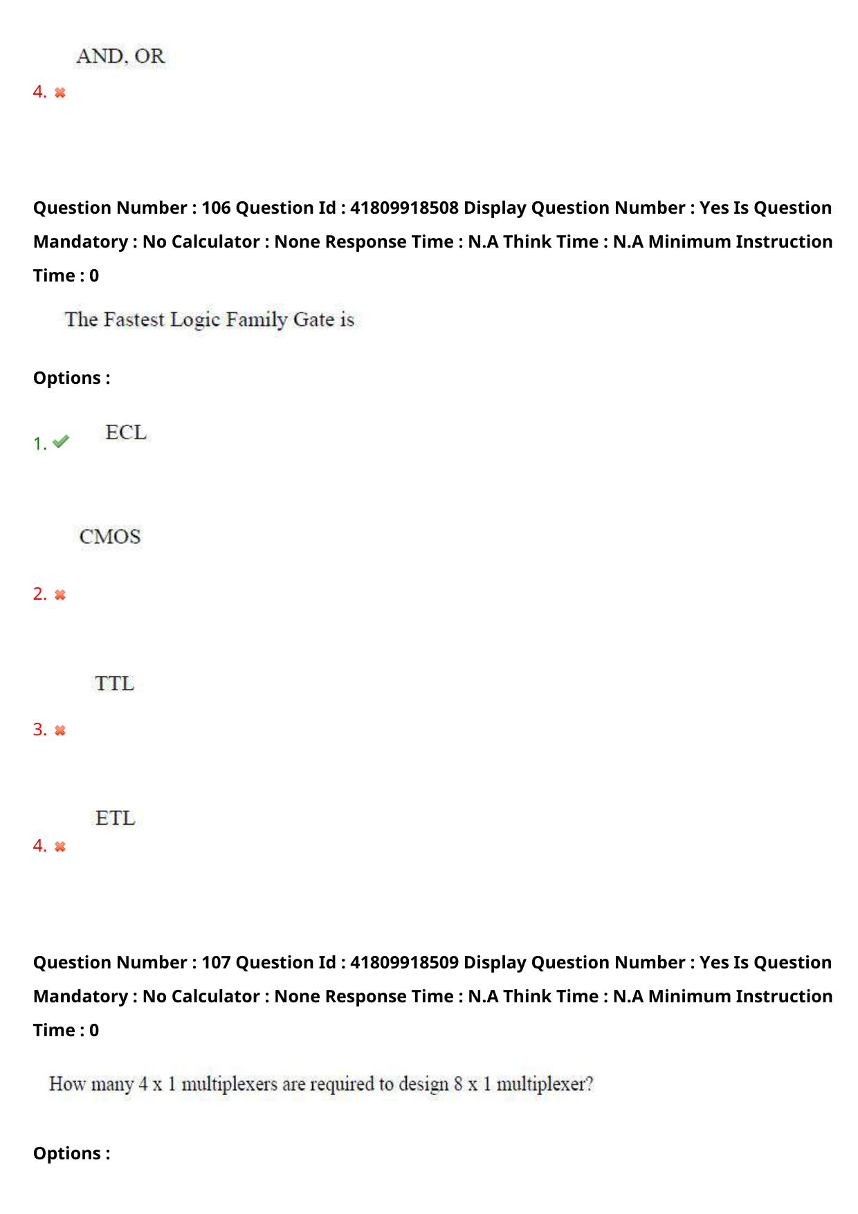 AP ECET 2023 Computer Science and Engineering Question Paper - Page 70