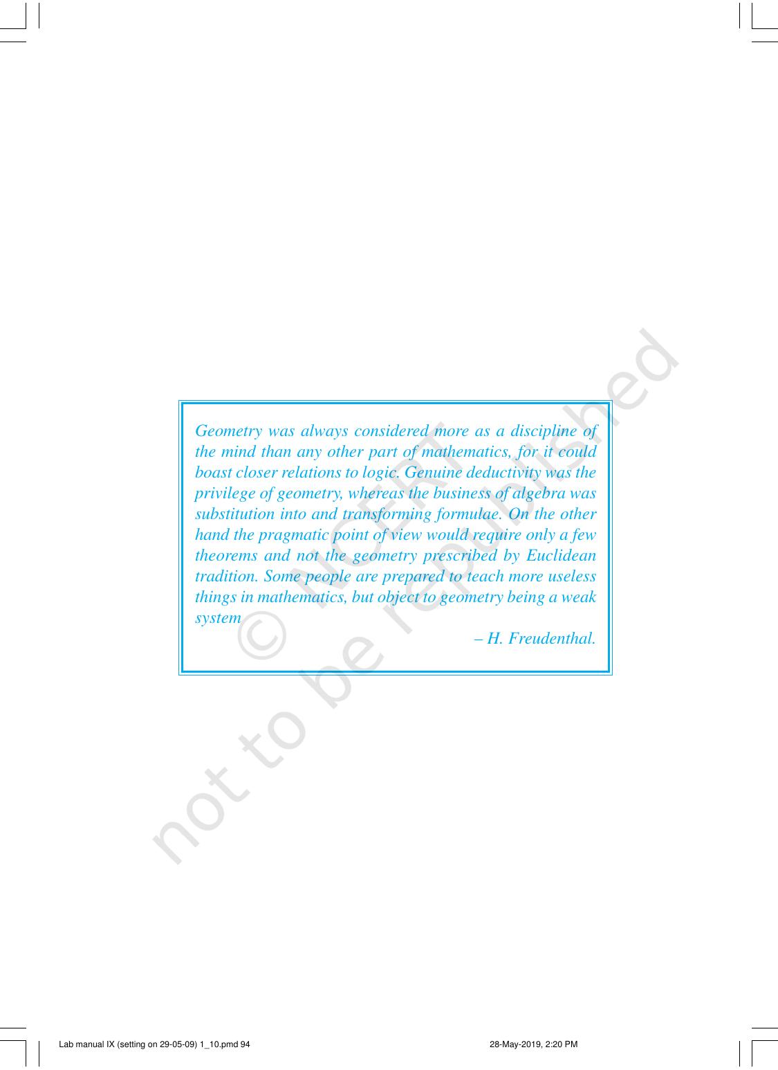 NCERT Laboratory Manuals for Class X Mathematics - Activities for Class X (1 to 10) - Page 2