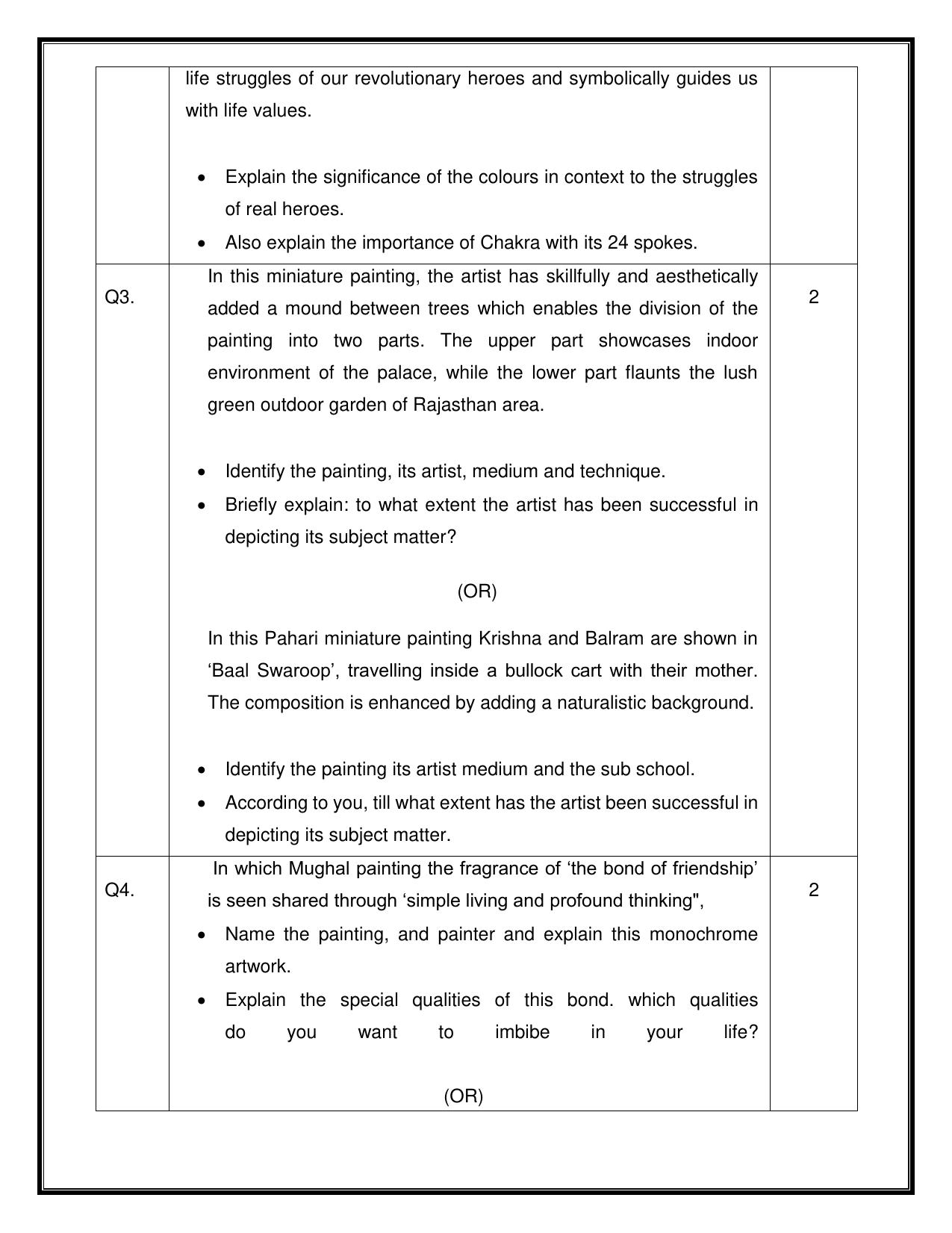 CBSE Class 12 Applied Arts (Commercial Art) Sample Question Paper 2024-25 - Page 4