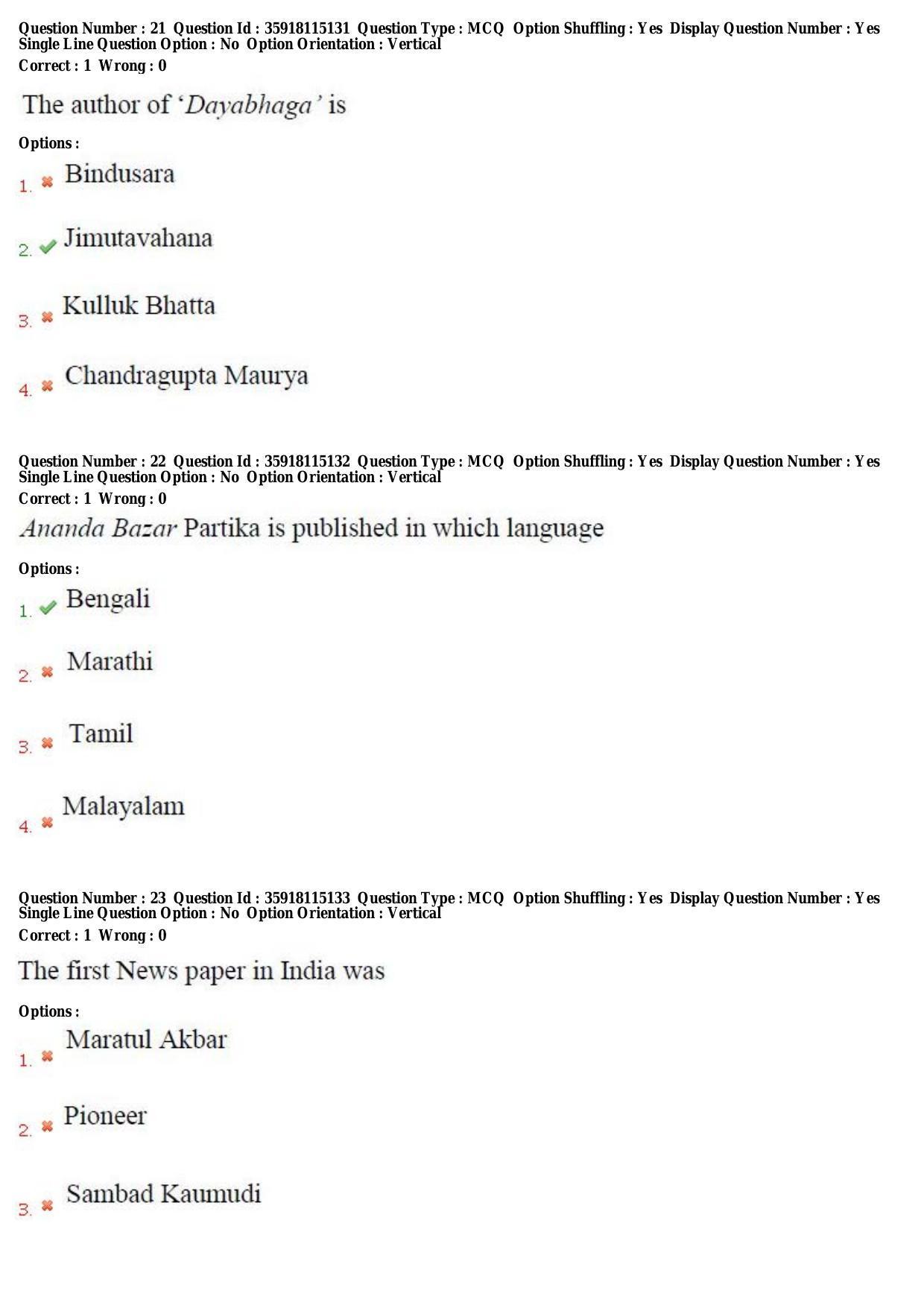 TS CPGET 2018 M.Lib.I.Sc (2 years) (Shift3) Question Paper with Answer Key - Page 9