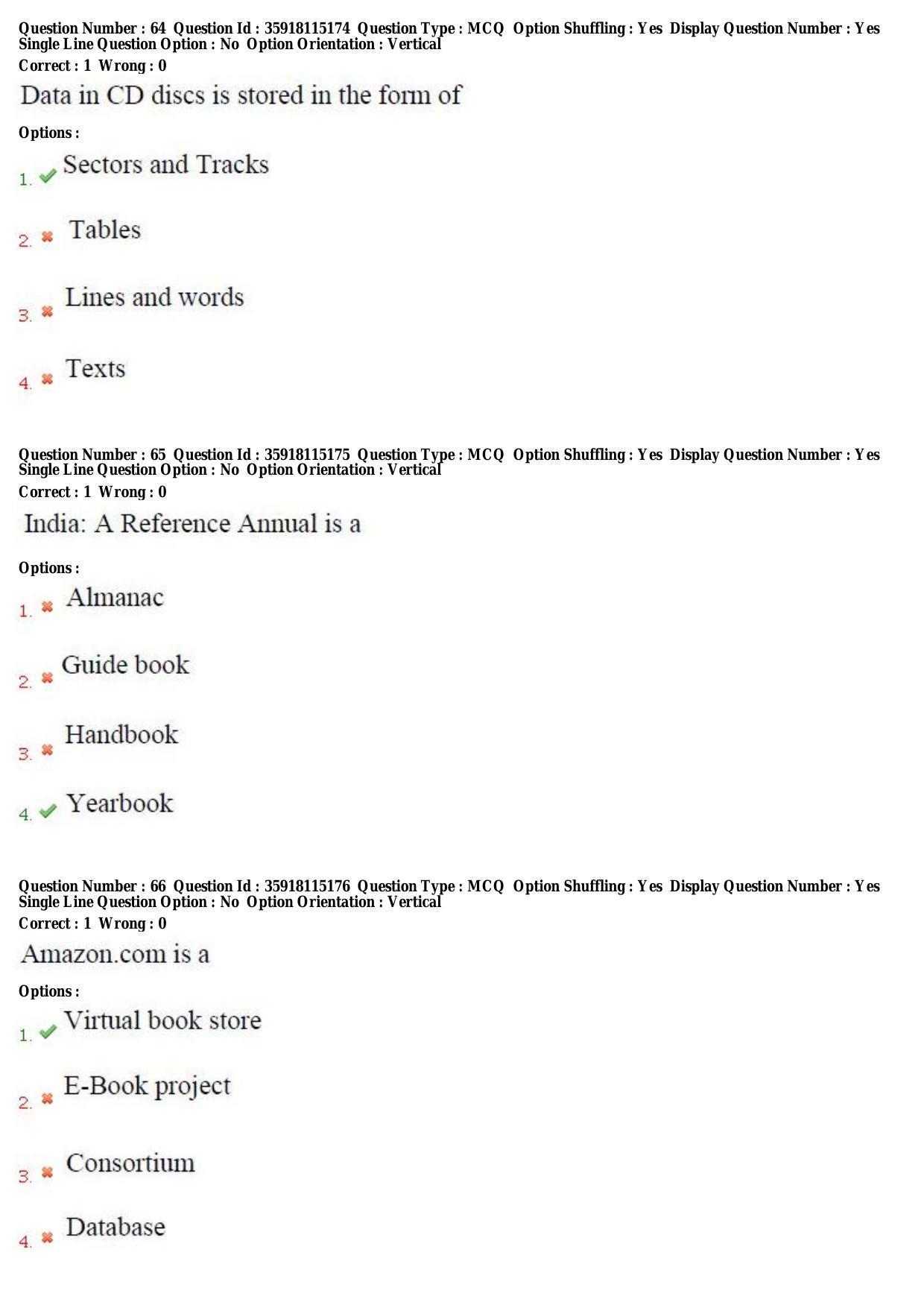 TS CPGET 2018 M.Lib.I.Sc (2 years) (Shift3) Question Paper with Answer Key - Page 25