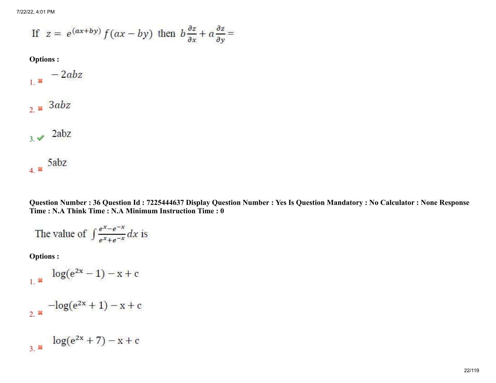 AP ECET 2022 - CIVIL ENGINEERING Question Paper With Preliminary Keys - Page 22