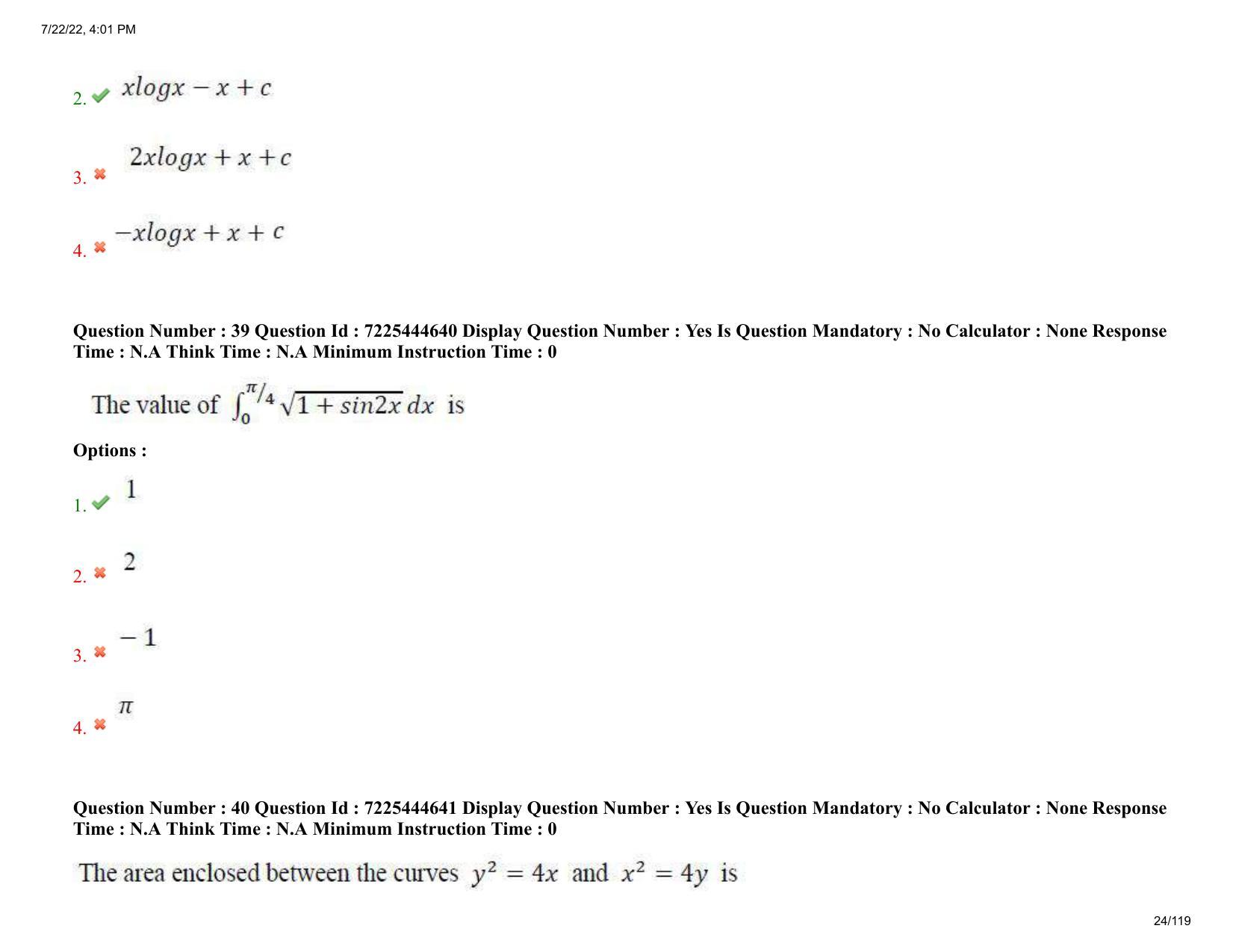 AP ECET 2022 - CIVIL ENGINEERING Question Paper With Preliminary Keys - Page 24