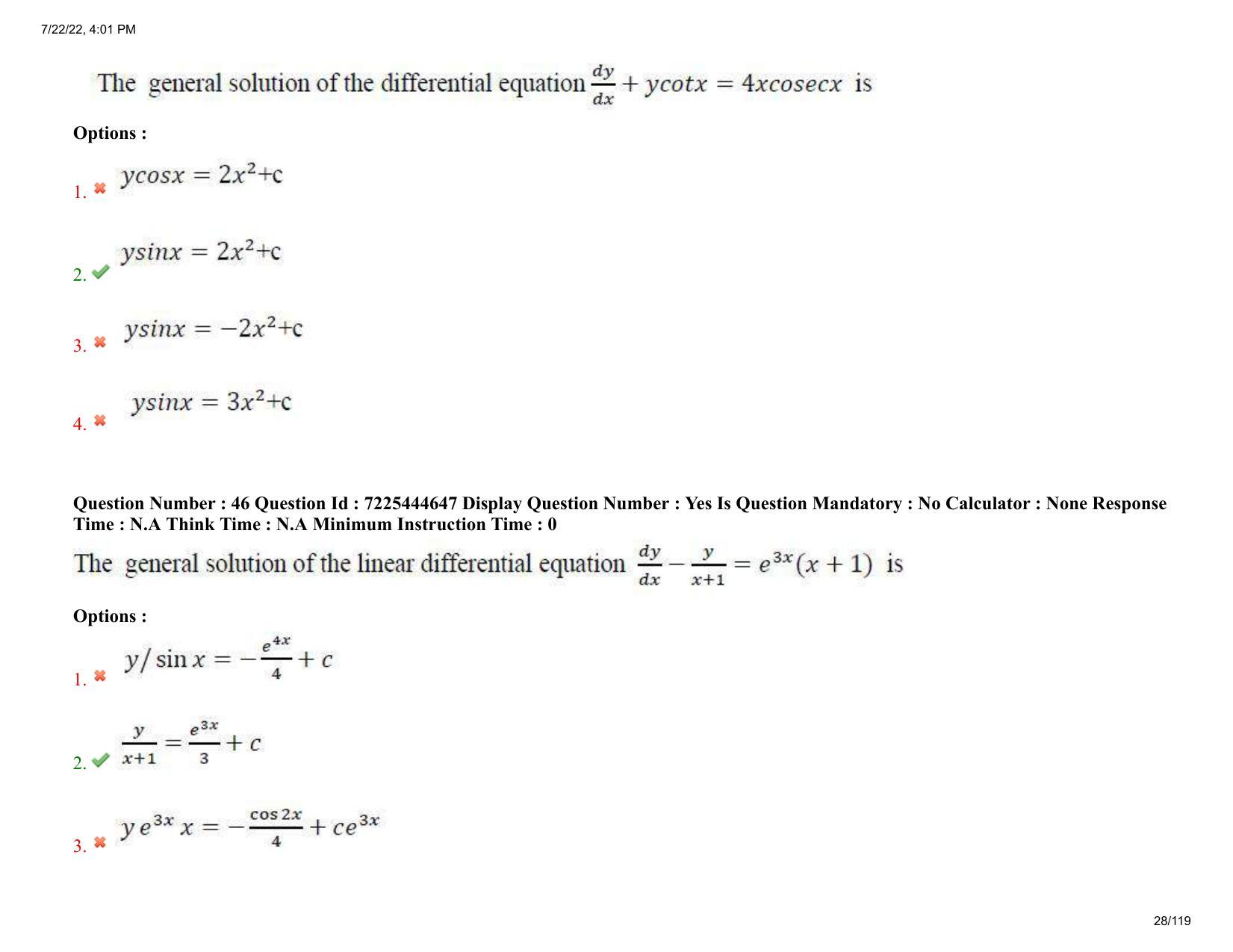 AP ECET 2022 - CIVIL ENGINEERING Question Paper With Preliminary Keys - Page 28