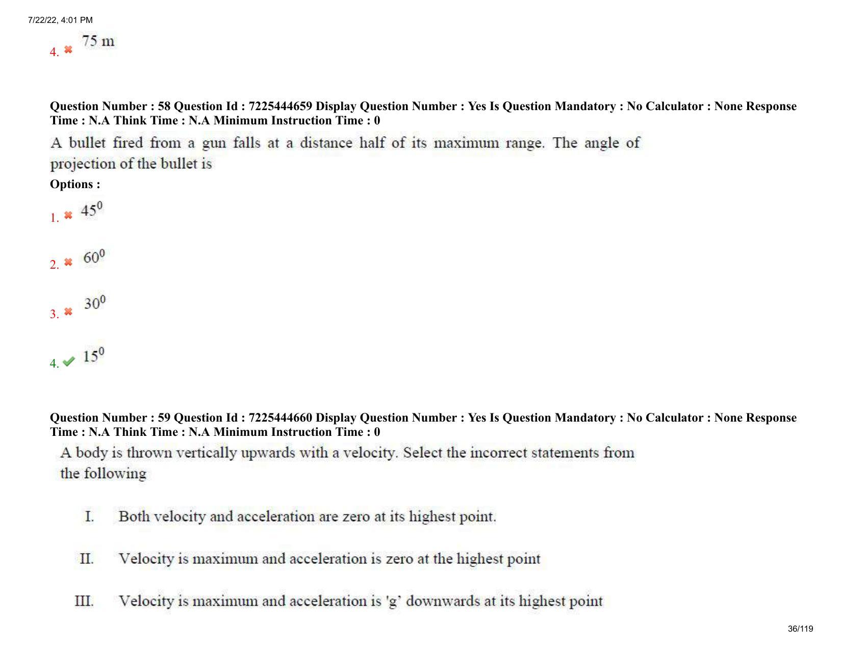 AP ECET 2022 - CIVIL ENGINEERING Question Paper With Preliminary Keys - Page 36