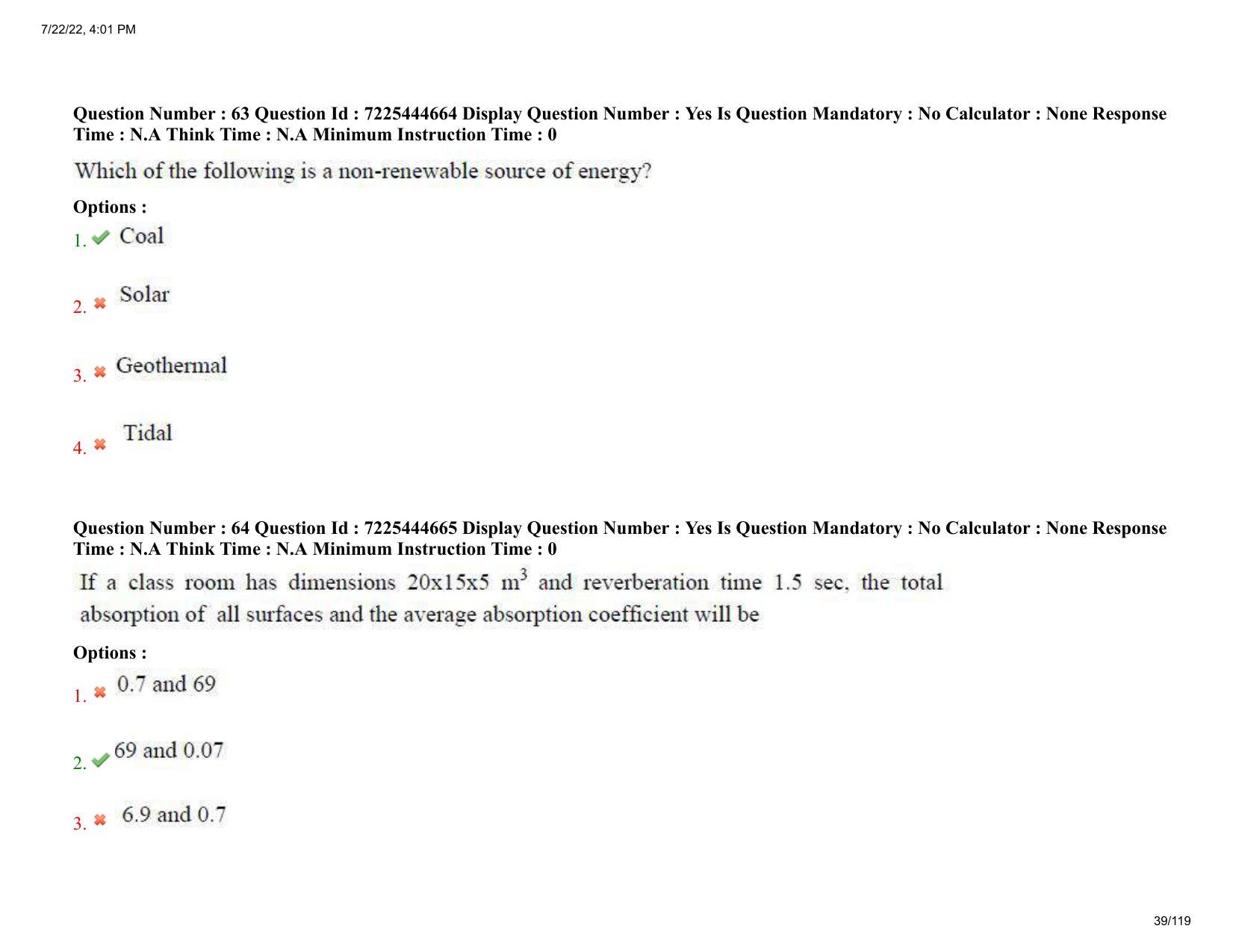 AP ECET 2022 - CIVIL ENGINEERING Question Paper With Preliminary Keys - Page 39