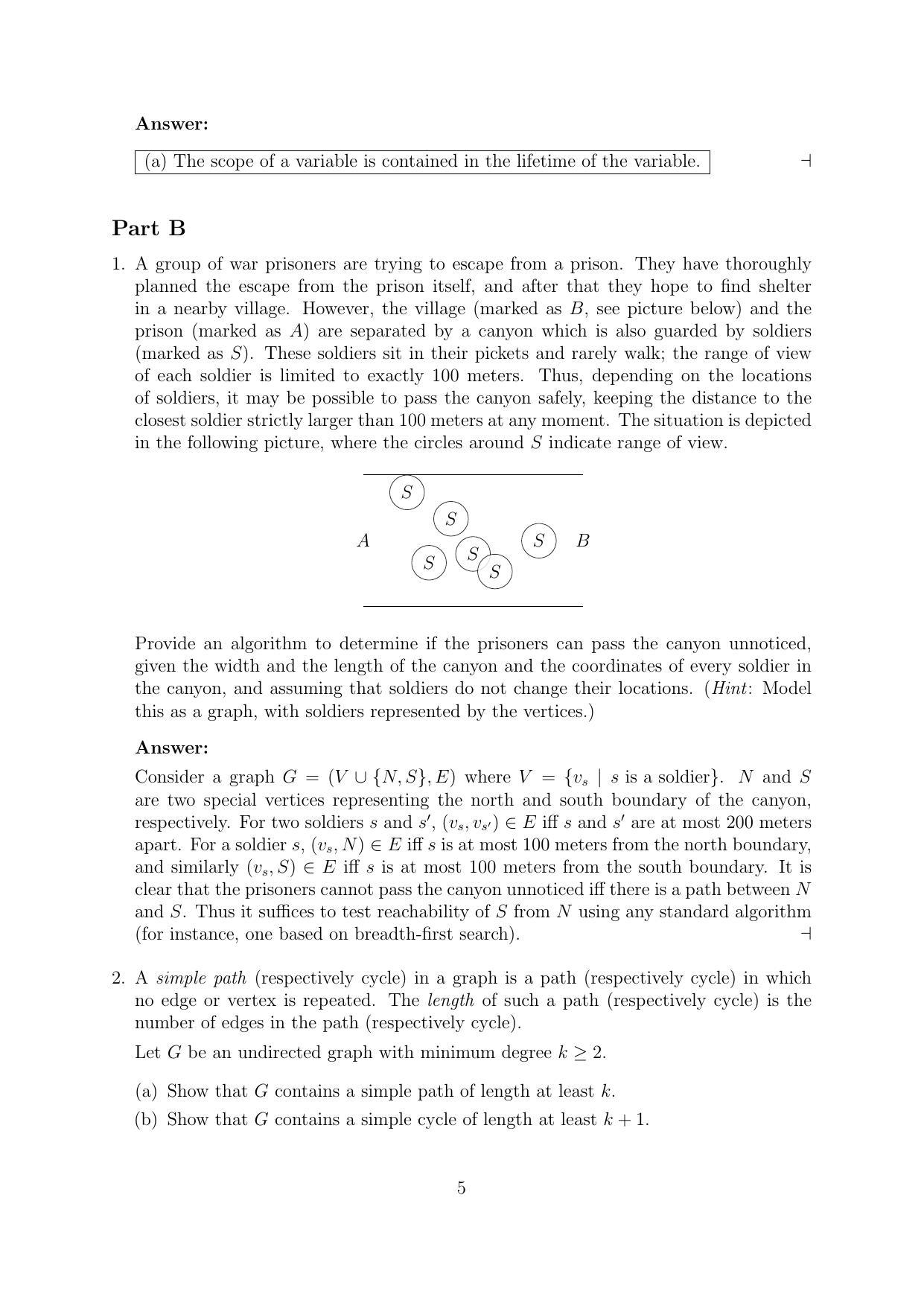 CMI Entrance Exam 2016 Solutions MSc/PhD Computer Science - Page 5
