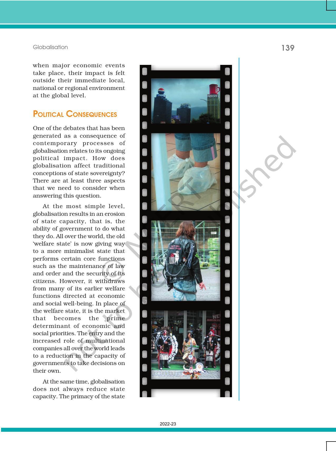 NCERT Book for Class 12 Political Science Chapter 9 Globalisation - Page 5
