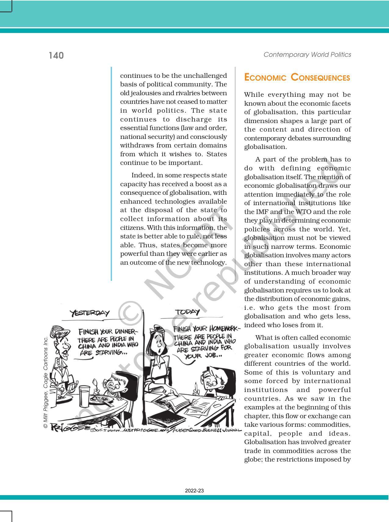 NCERT Book for Class 12 Political Science Chapter 9 Globalisation - Page 6