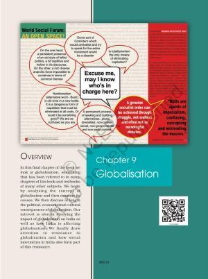 NCERT Book for Class 12 Political Science Chapter 9 Globalisation