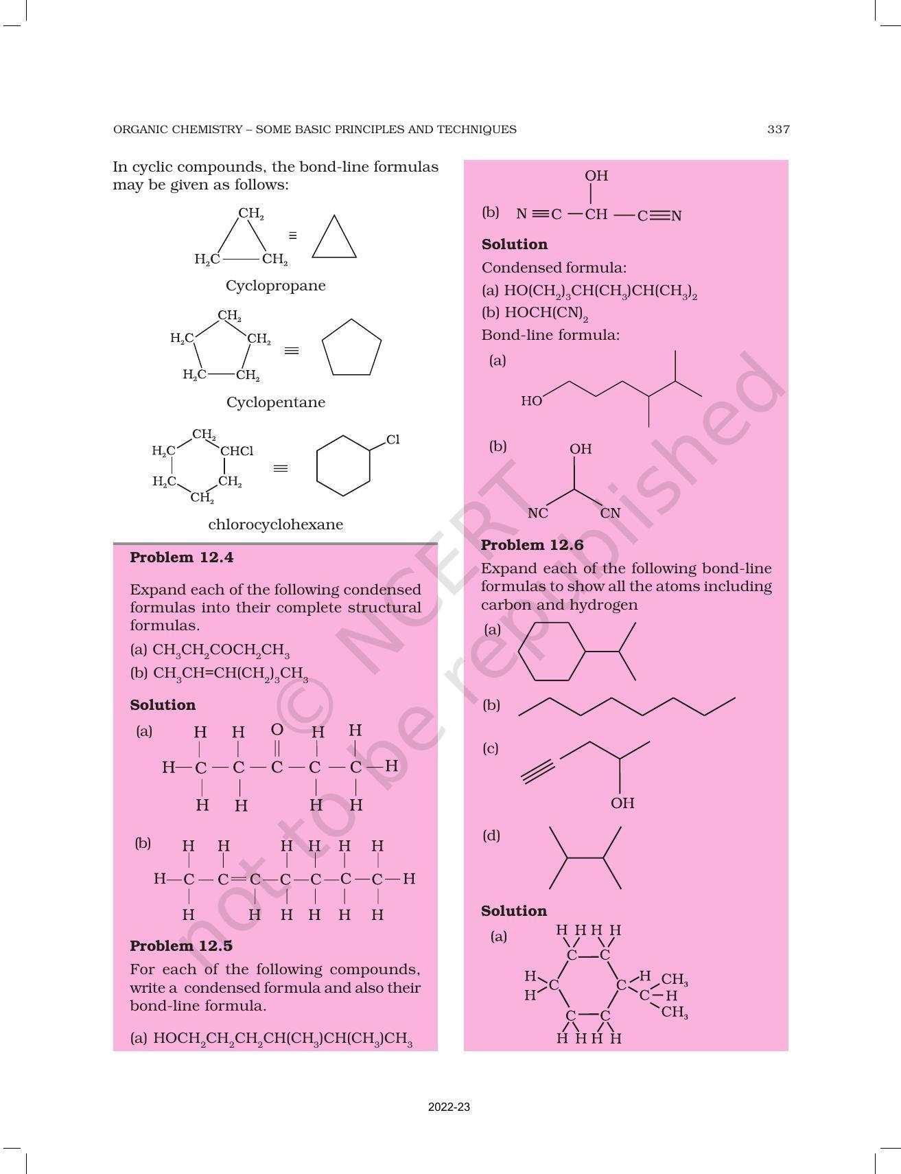 NCERT Book for Class 11 Chemistry Chapter 12 Organic Chemistry: Some Basic Principles and Techniques - Page 4