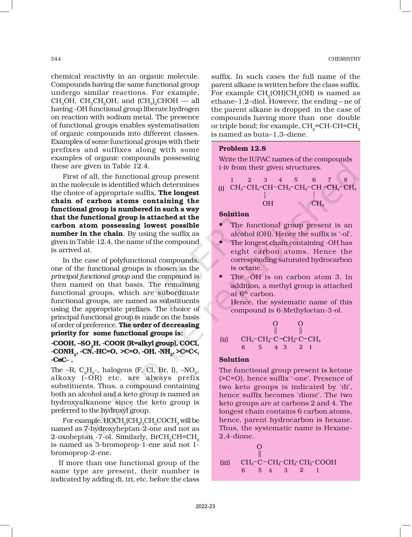 NCERT Book for Class 11 Chemistry Chapter 12 Organic Chemistry: Some Basic Principles and Techniques - Page 11