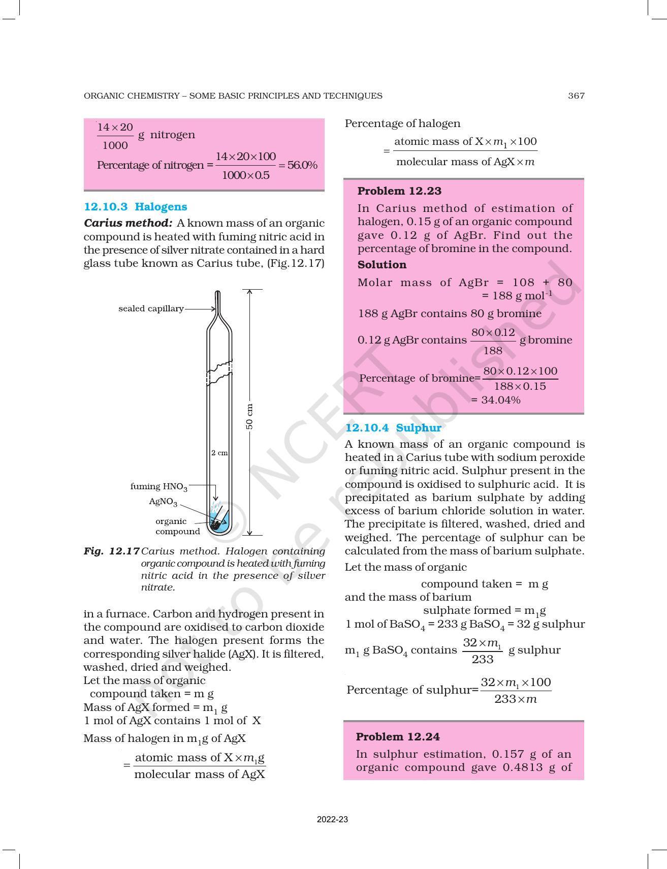 NCERT Book for Class 11 Chemistry Chapter 12 Organic Chemistry: Some Basic Principles and Techniques - Page 34
