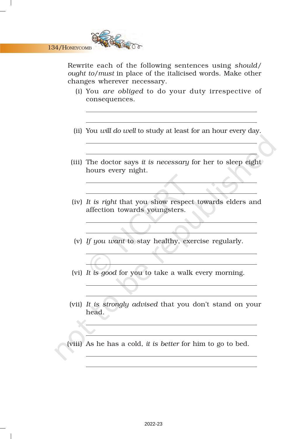 NCERT Book for Class 7 English (Honeycomb): Chapter 9-A Bicycle in Good Repair - Page 9