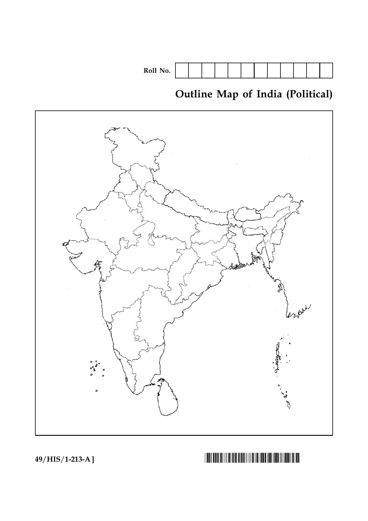 NIOS October 2014 Class 10 Social Science Question Paper - Page 12