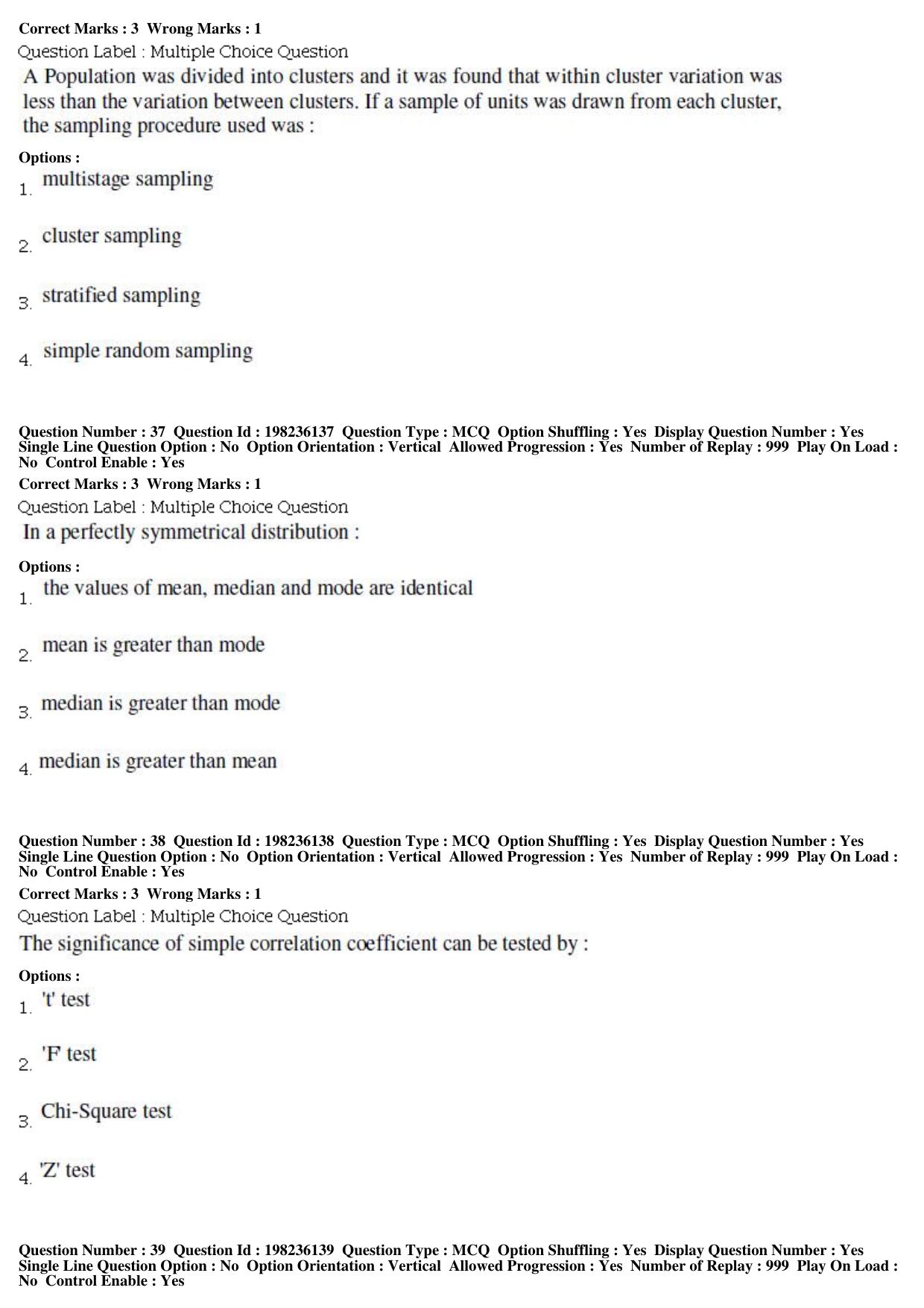 BHU RET Horticulture 2019 Question Paper - Page 14