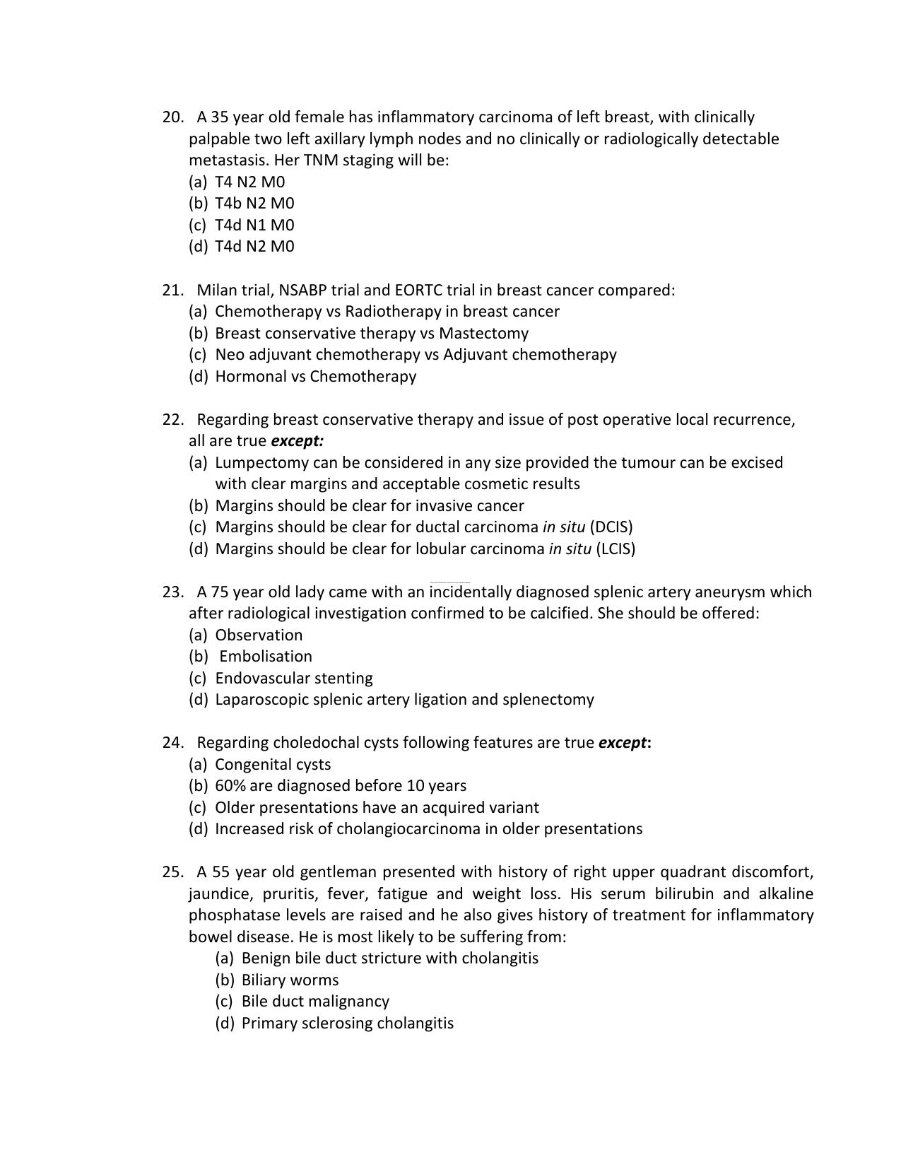 INI CET Gynecology Practice Paper - Page 5