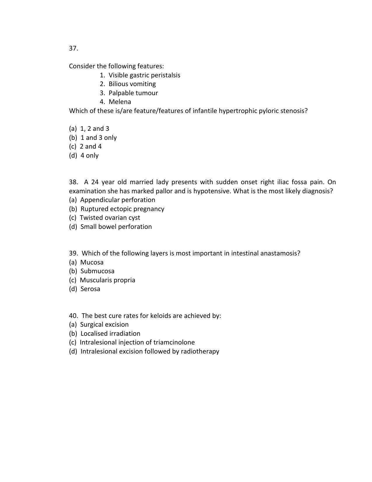 INI CET Gynecology Practice Paper - Page 8