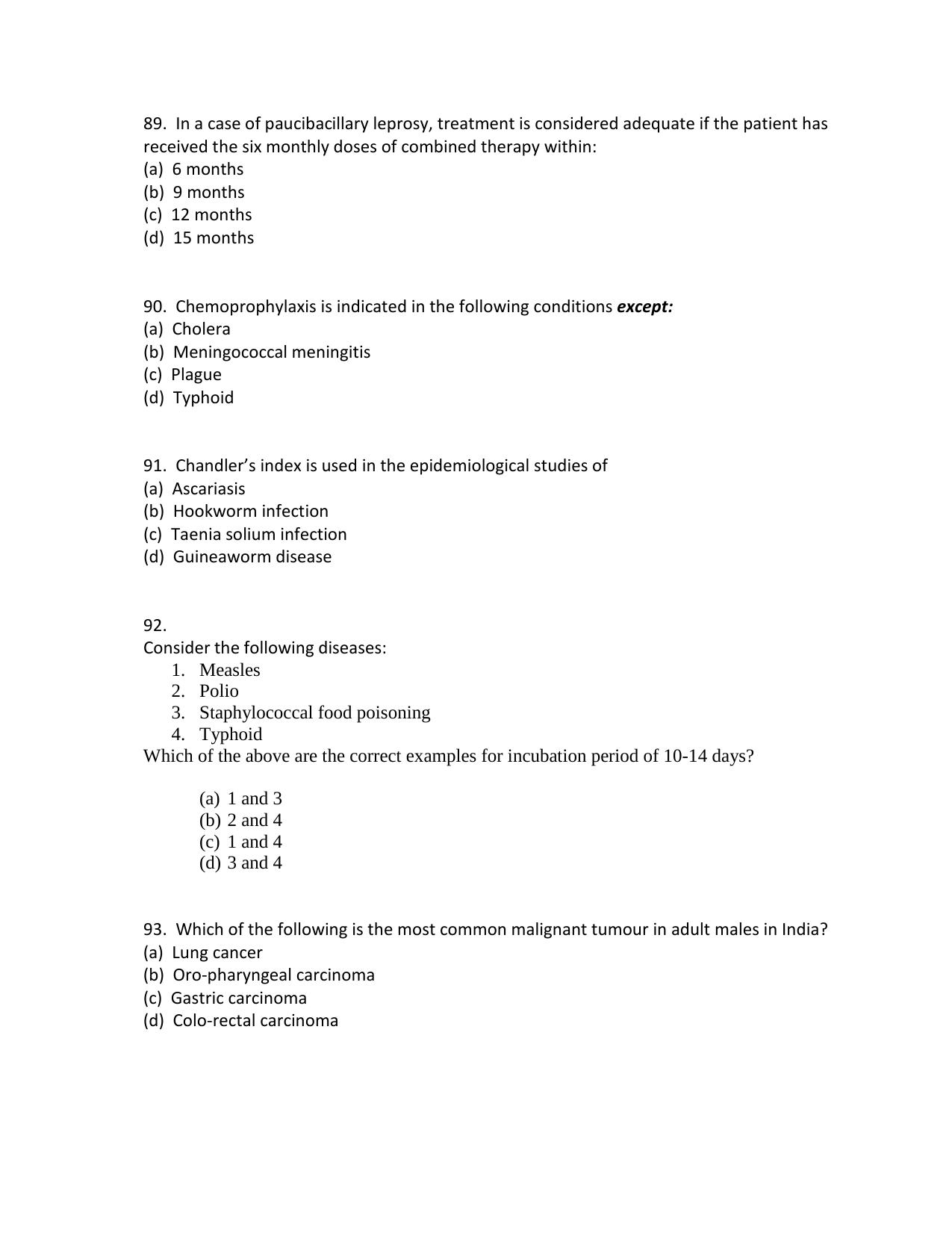 INI CET Gynecology Practice Paper - Page 18