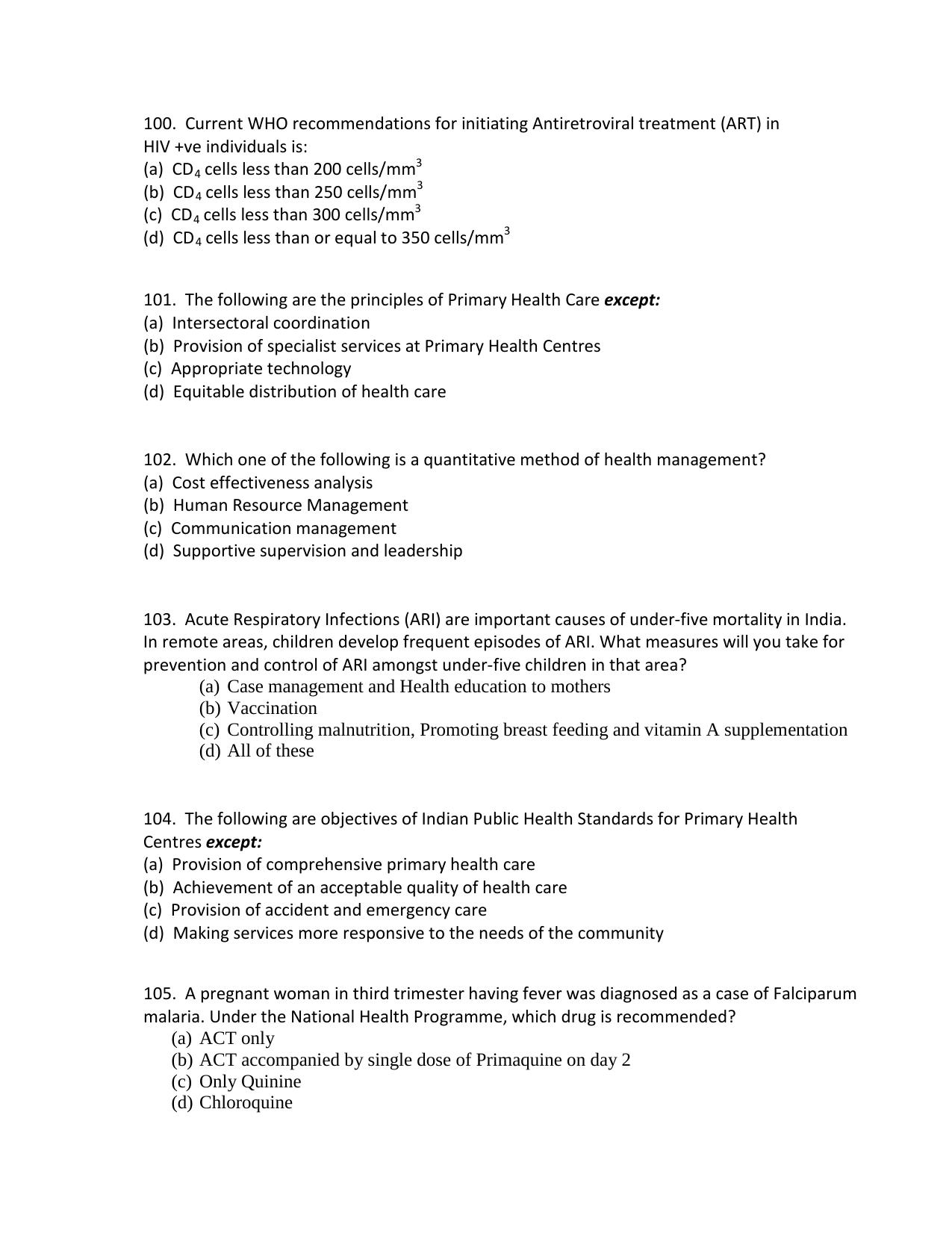 INI CET Gynecology Practice Paper - Page 20