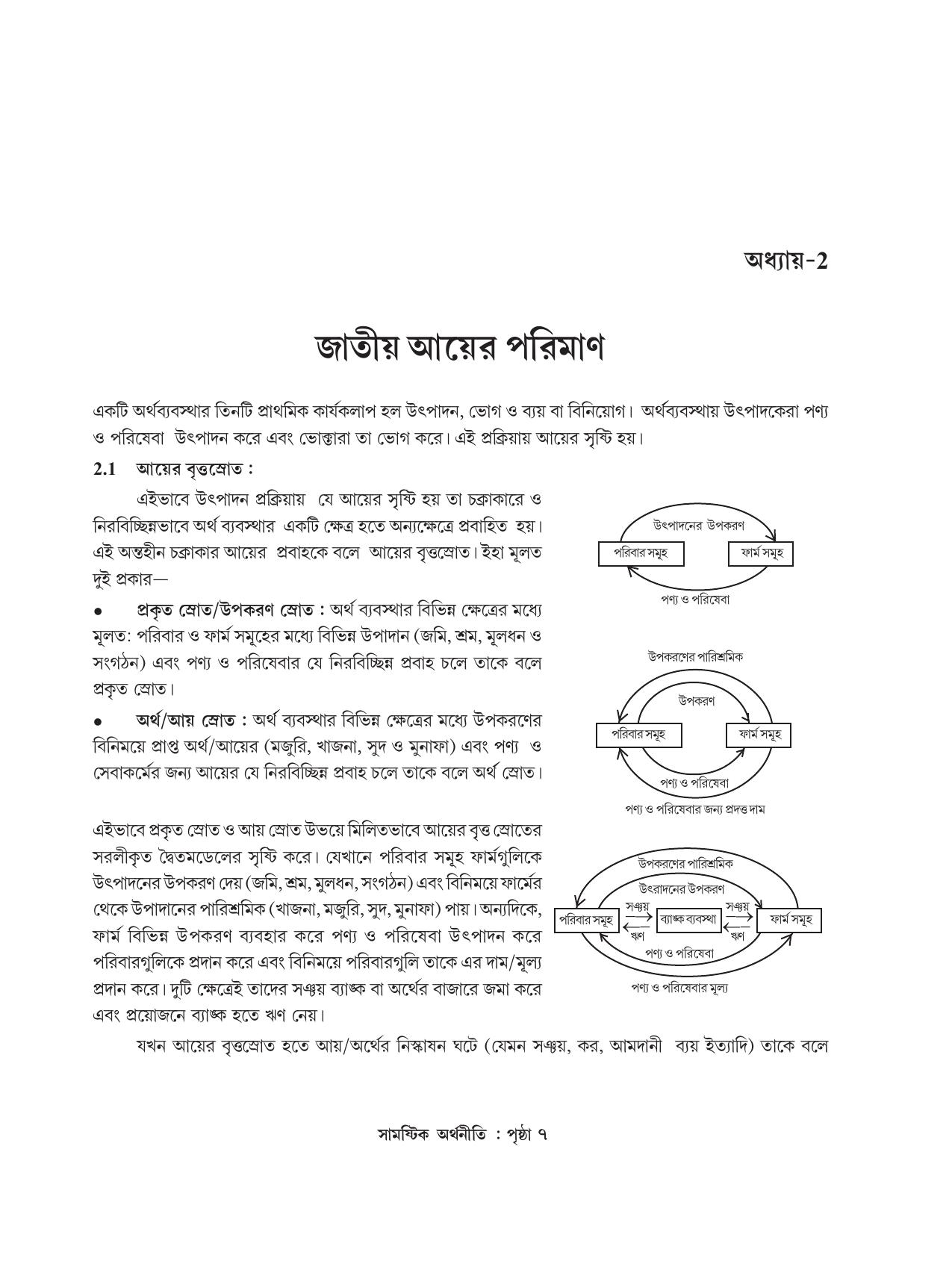 Tripura Board Class 12 Economics Bengali Workbooks - Page 11