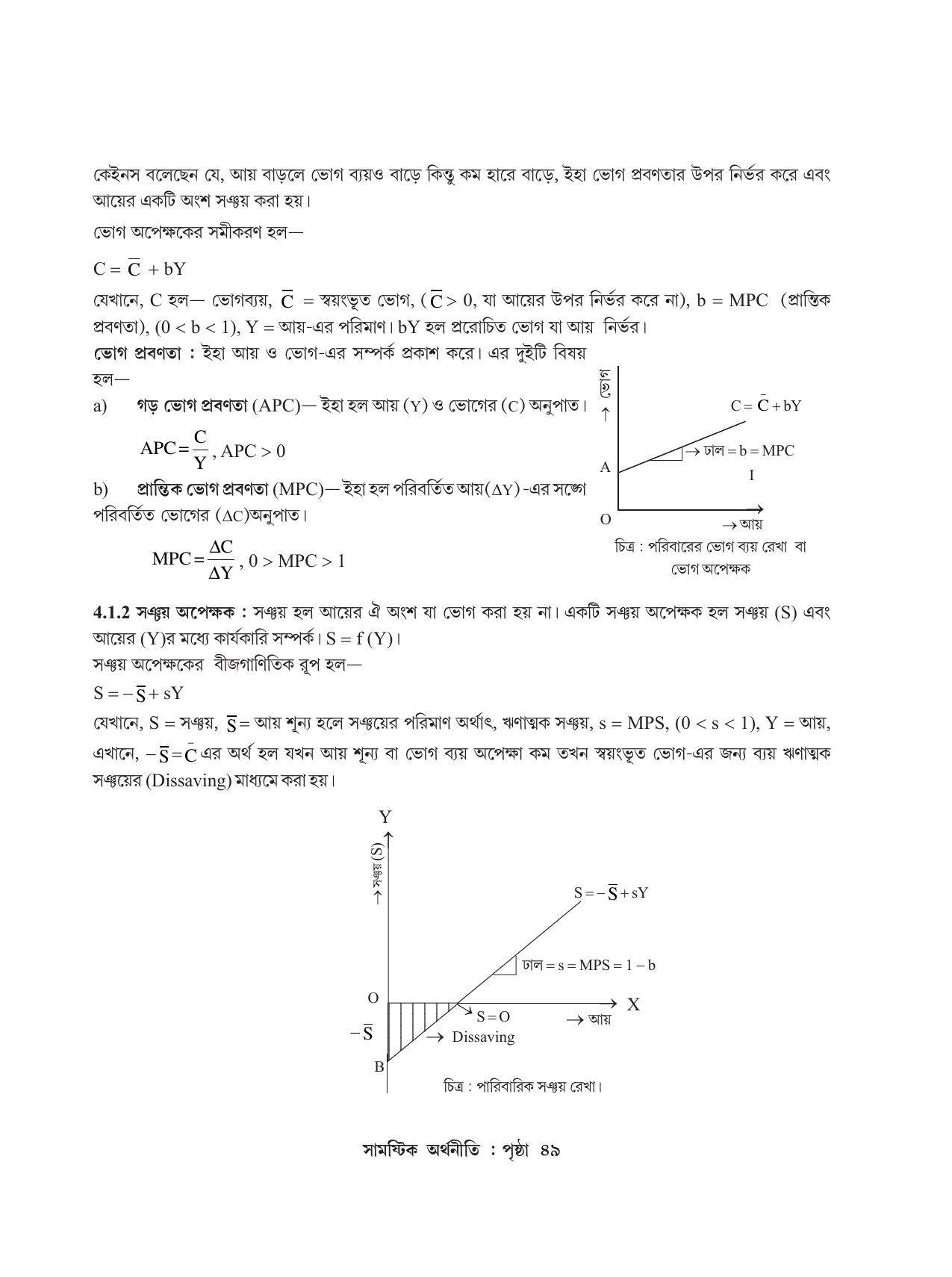 Tripura Board Class 12 Economics Bengali Workbooks - Page 53