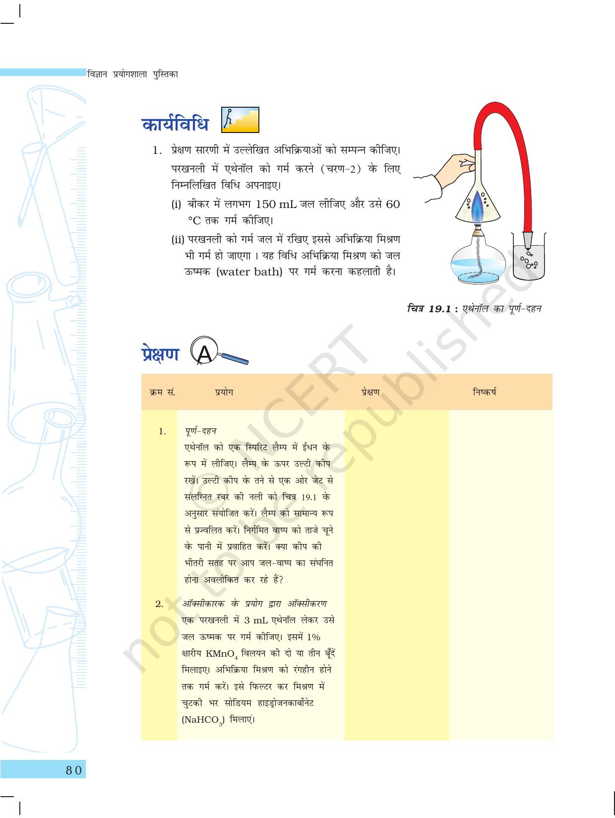 NCERT Laboratory Manuals for Class X विज्ञान - पदार्थ - Page 68