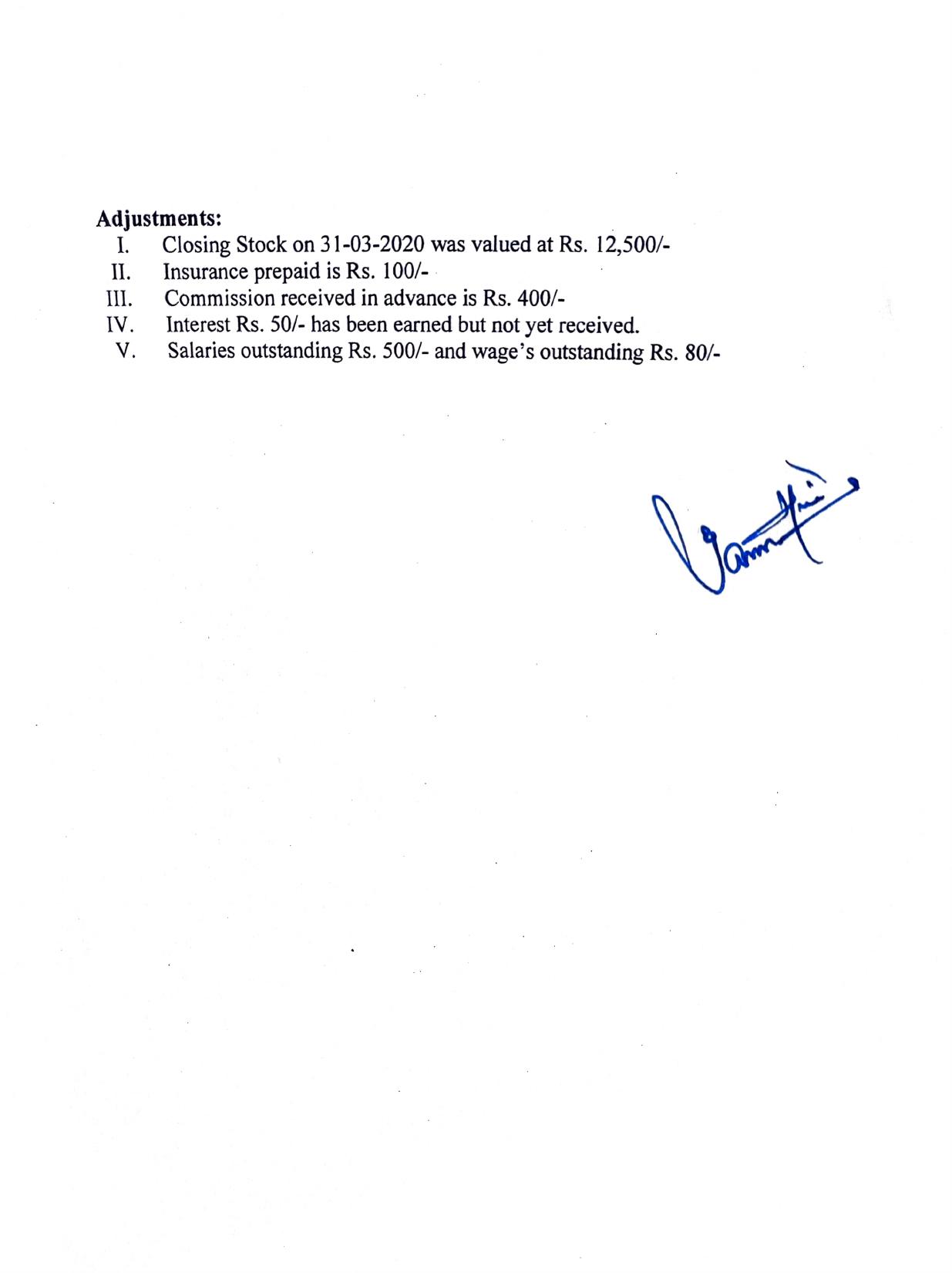 JKBOSE Class 11 Accountancy Model Question Paper - Page 8