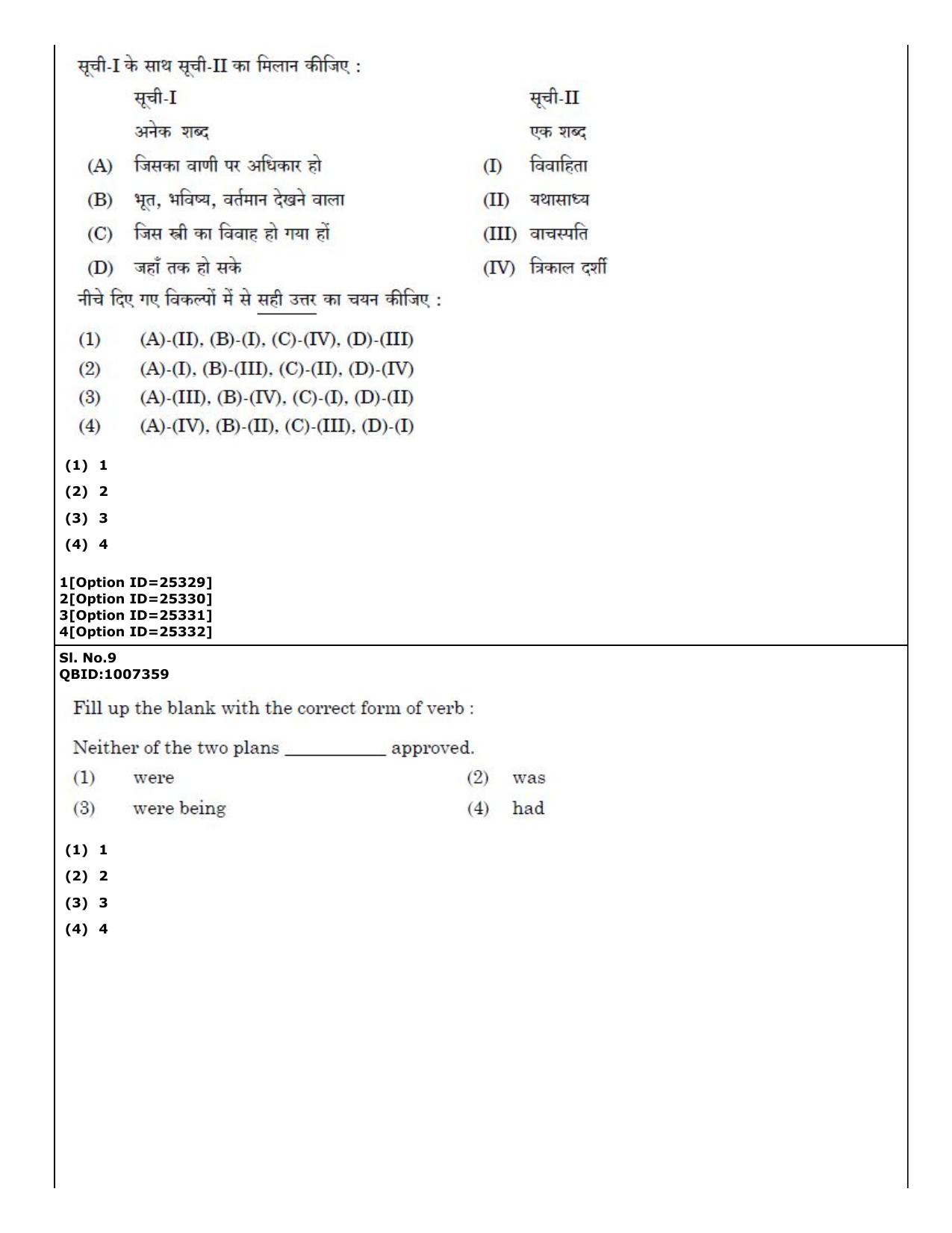 CUET (PG) 2022: PGQP-81 Jyotish (Ganit) (09-09-2022) Question Paper - Page 7